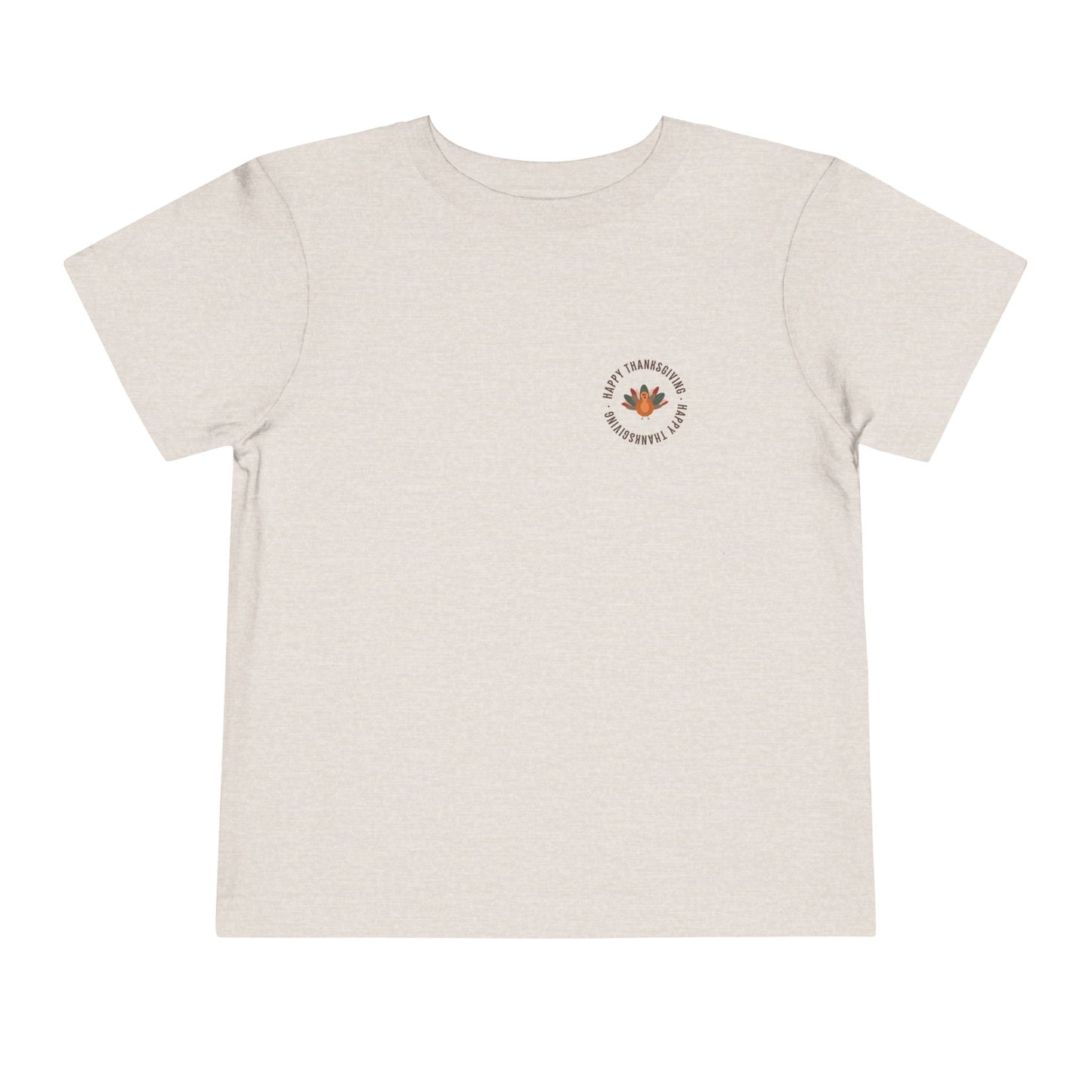 Happy Thanksgiving TODDLER—Toddler Short Sleeve Tee