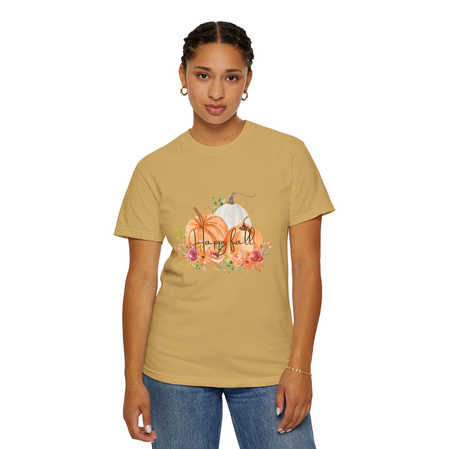 Happy Fall—Unisex Garment-Dyed T-shirt