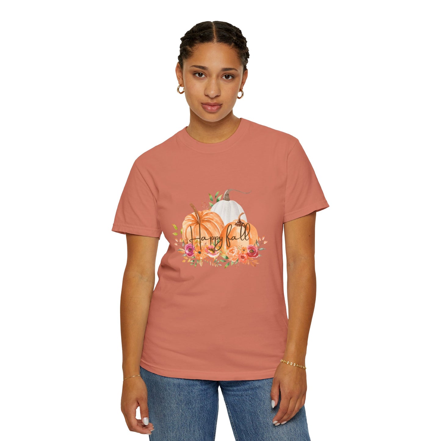 Happy Fall—Unisex Garment-Dyed T-shirt