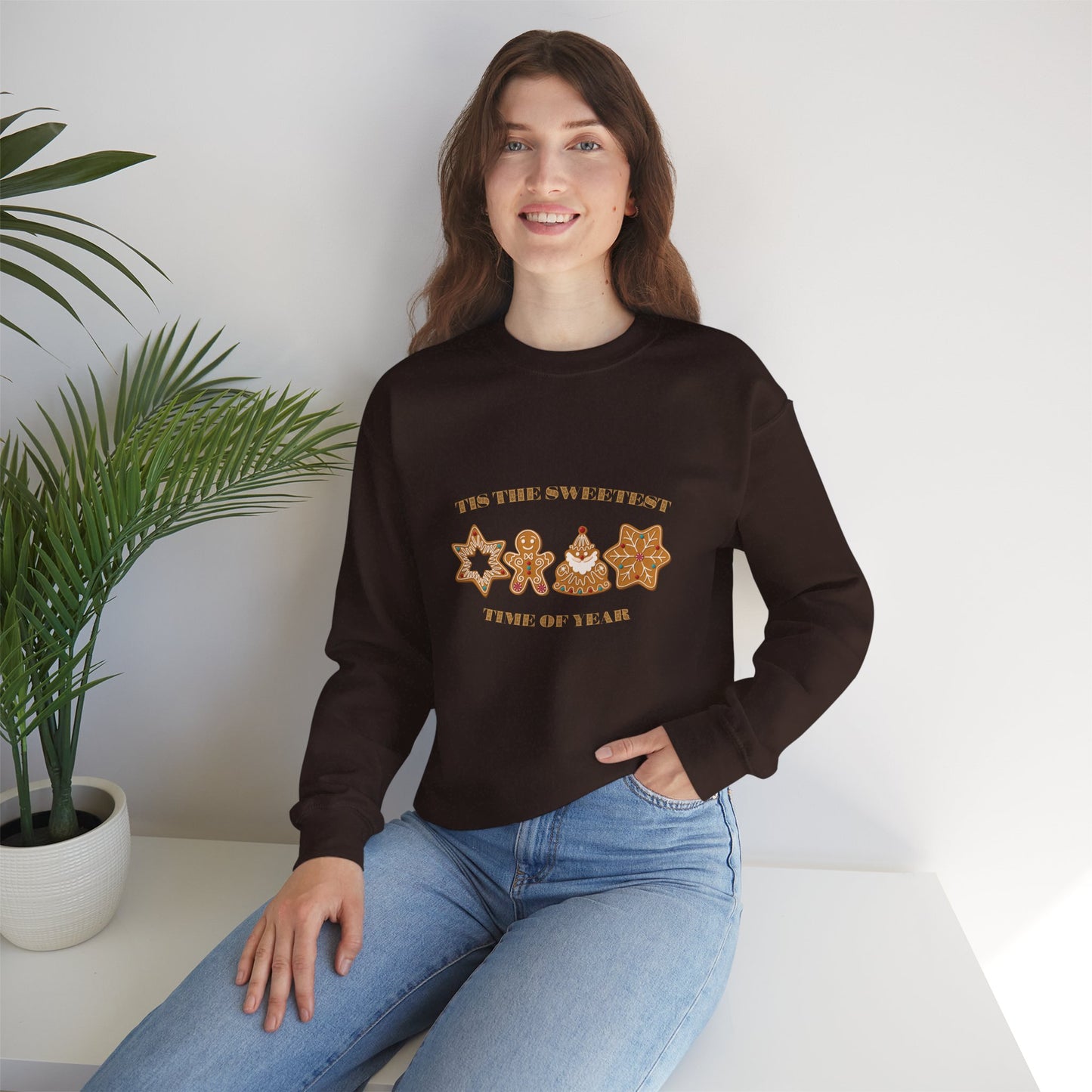 Gingerbread SWEATSHIRT—Unisex Heavy Blend™ Crewneck Sweatshirt