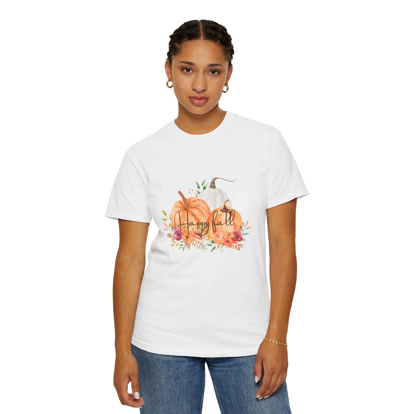 Happy Fall—Unisex Garment-Dyed T-shirt
