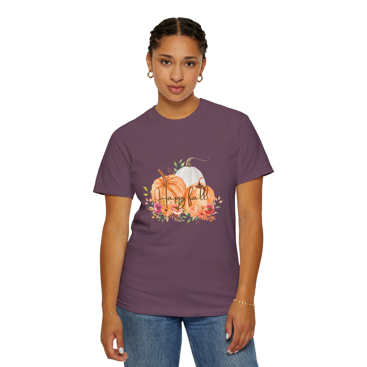 Happy Fall—Unisex Garment-Dyed T-shirt