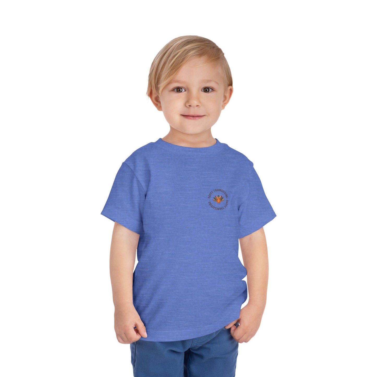 Happy Thanksgiving TODDLER—Toddler Short Sleeve Tee