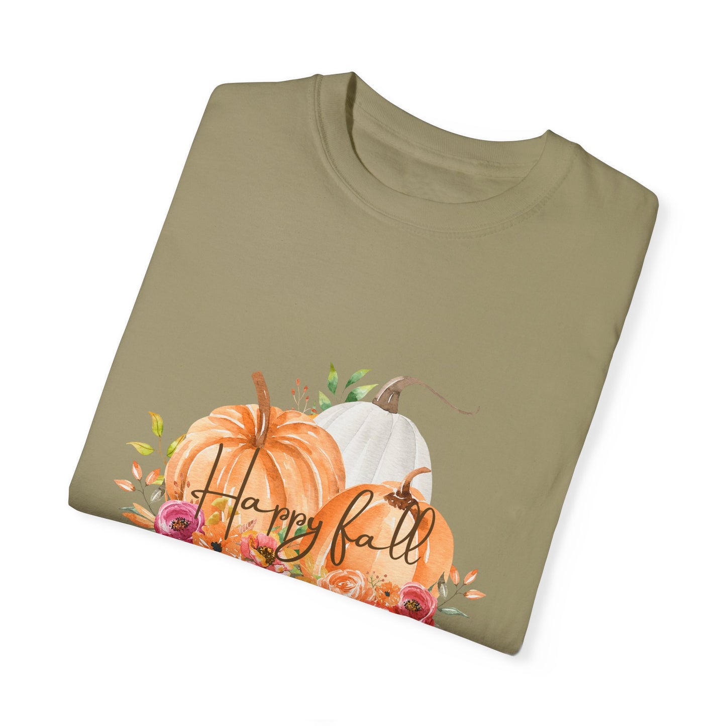 Happy Fall—Unisex Garment-Dyed T-shirt