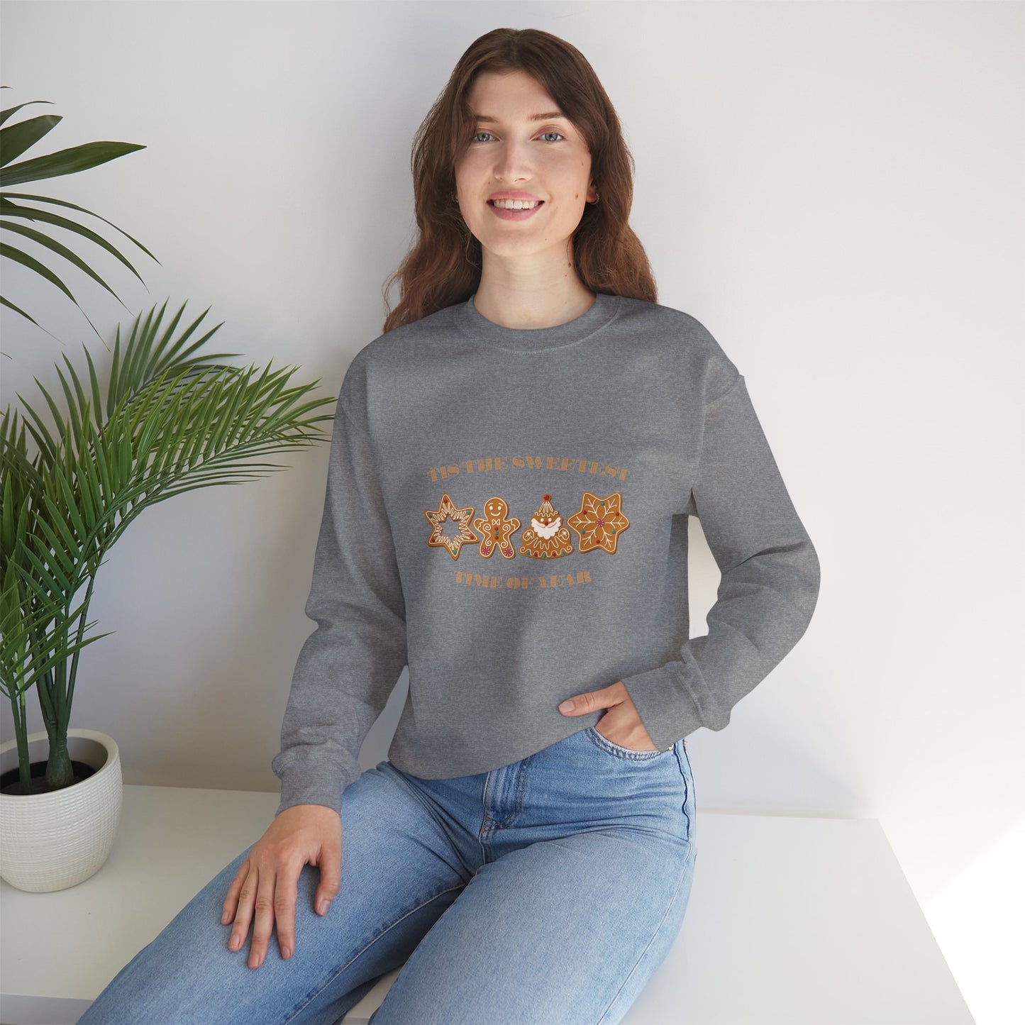 Gingerbread SWEATSHIRT—Unisex Heavy Blend™ Crewneck Sweatshirt