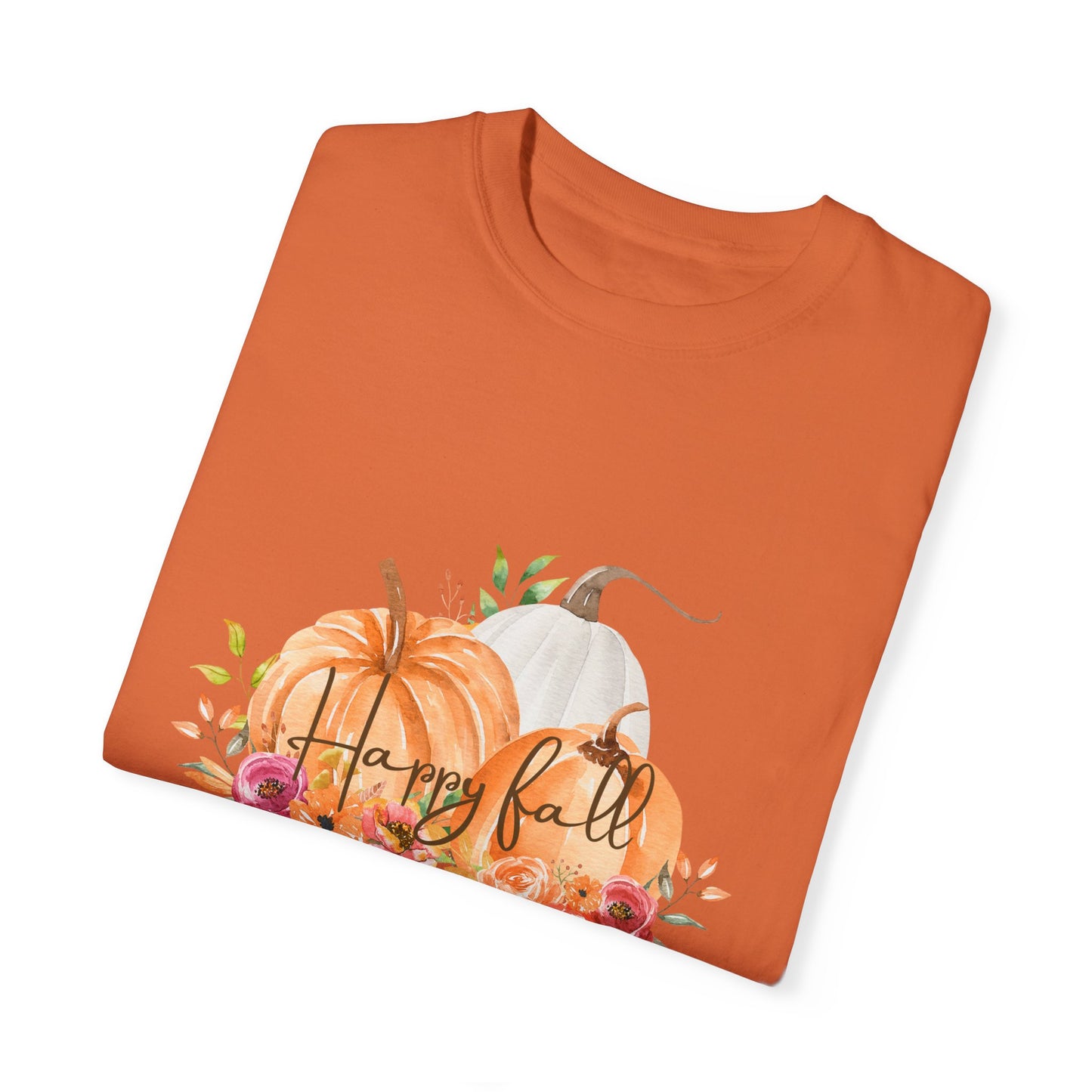 Happy Fall—Unisex Garment-Dyed T-shirt