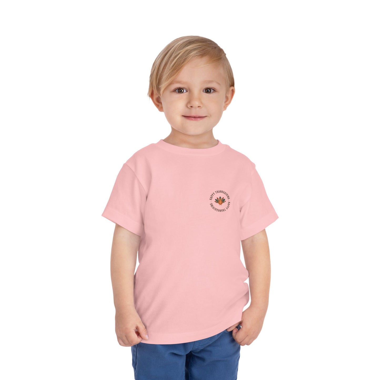 Happy Thanksgiving TODDLER—Toddler Short Sleeve Tee