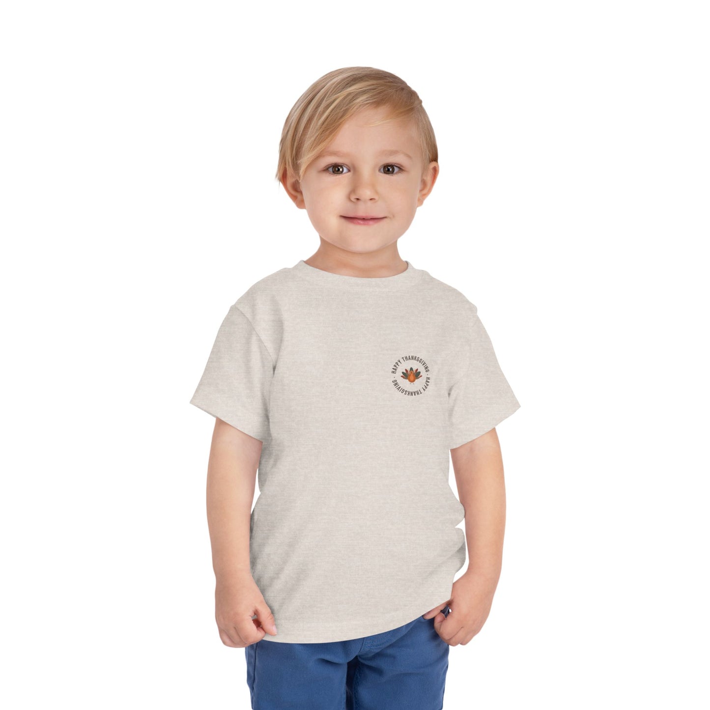 Happy Thanksgiving TODDLER—Toddler Short Sleeve Tee