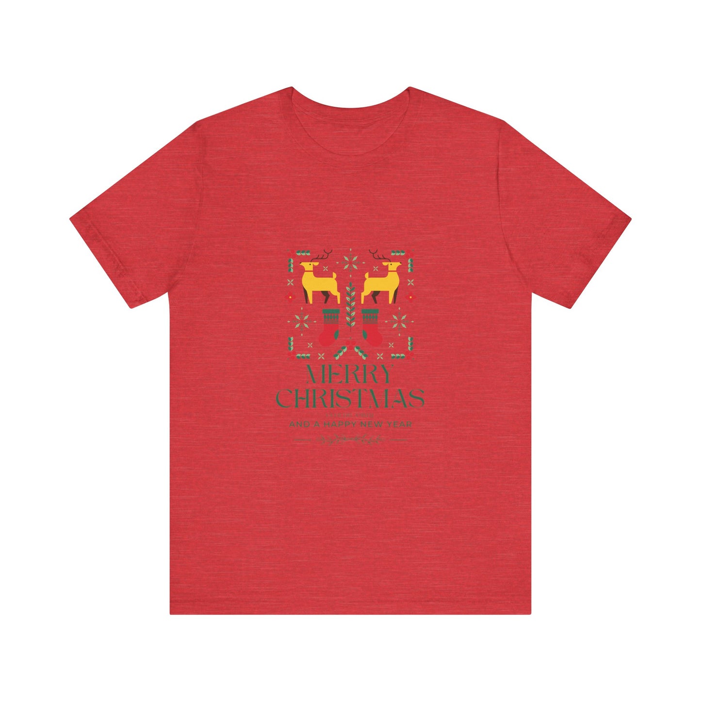 Merry Christmas Ya Filthy Animal—Unisex Jersey Short Sleeve Tee