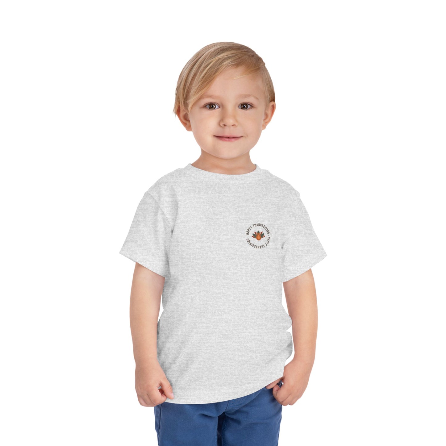 Happy Thanksgiving TODDLER—Toddler Short Sleeve Tee