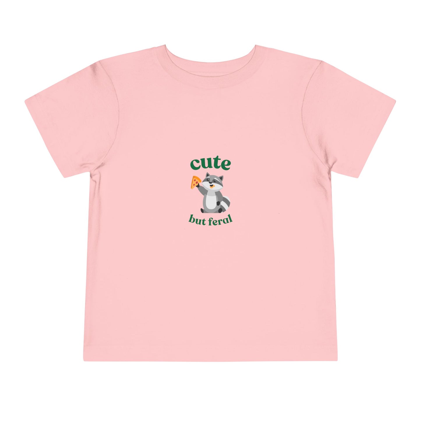 Cute but Feral TODDLER—Toddler Short Sleeve Tee