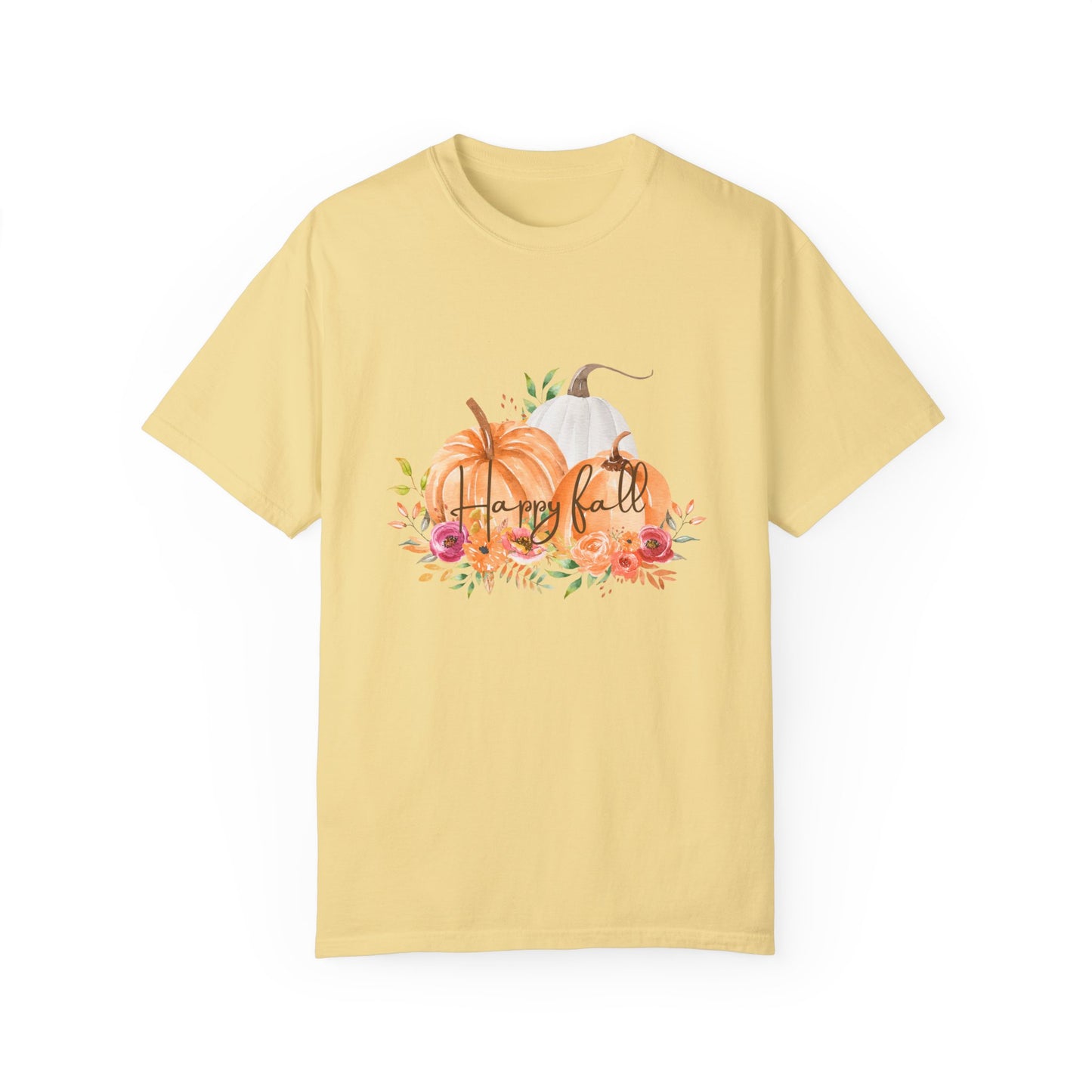Happy Fall—Unisex Garment-Dyed T-shirt