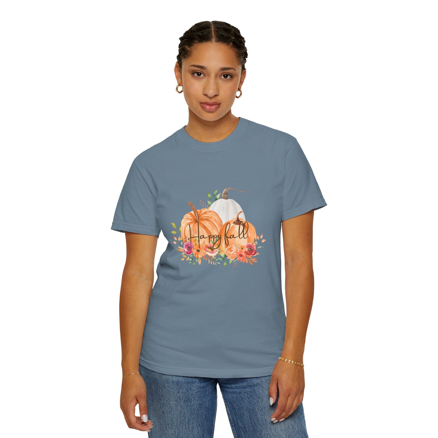 Happy Fall—Unisex Garment-Dyed T-shirt