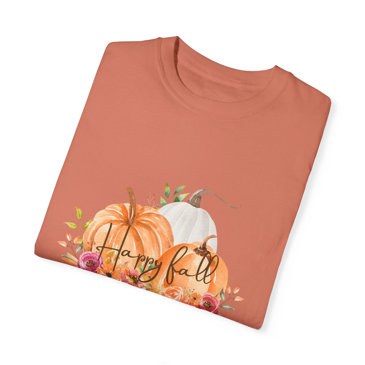 Happy Fall—Unisex Garment-Dyed T-shirt