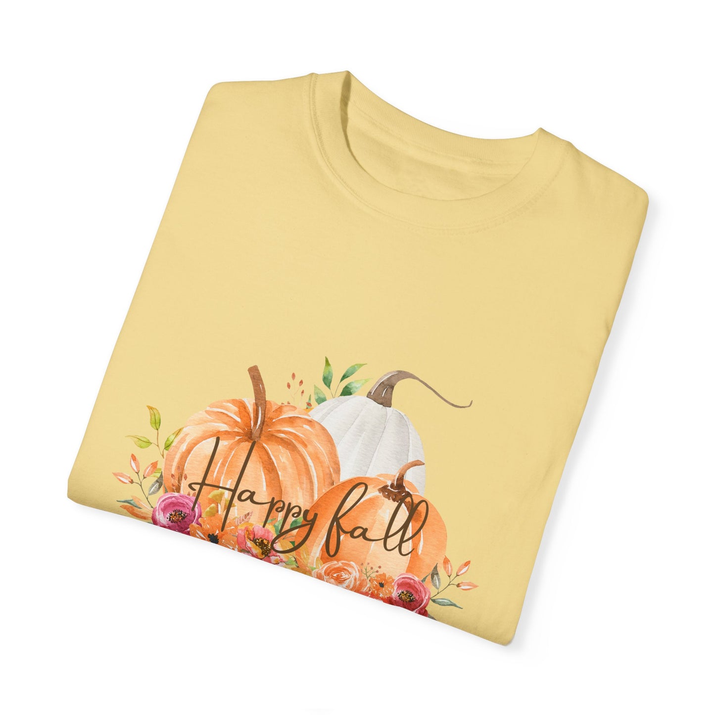 Happy Fall—Unisex Garment-Dyed T-shirt