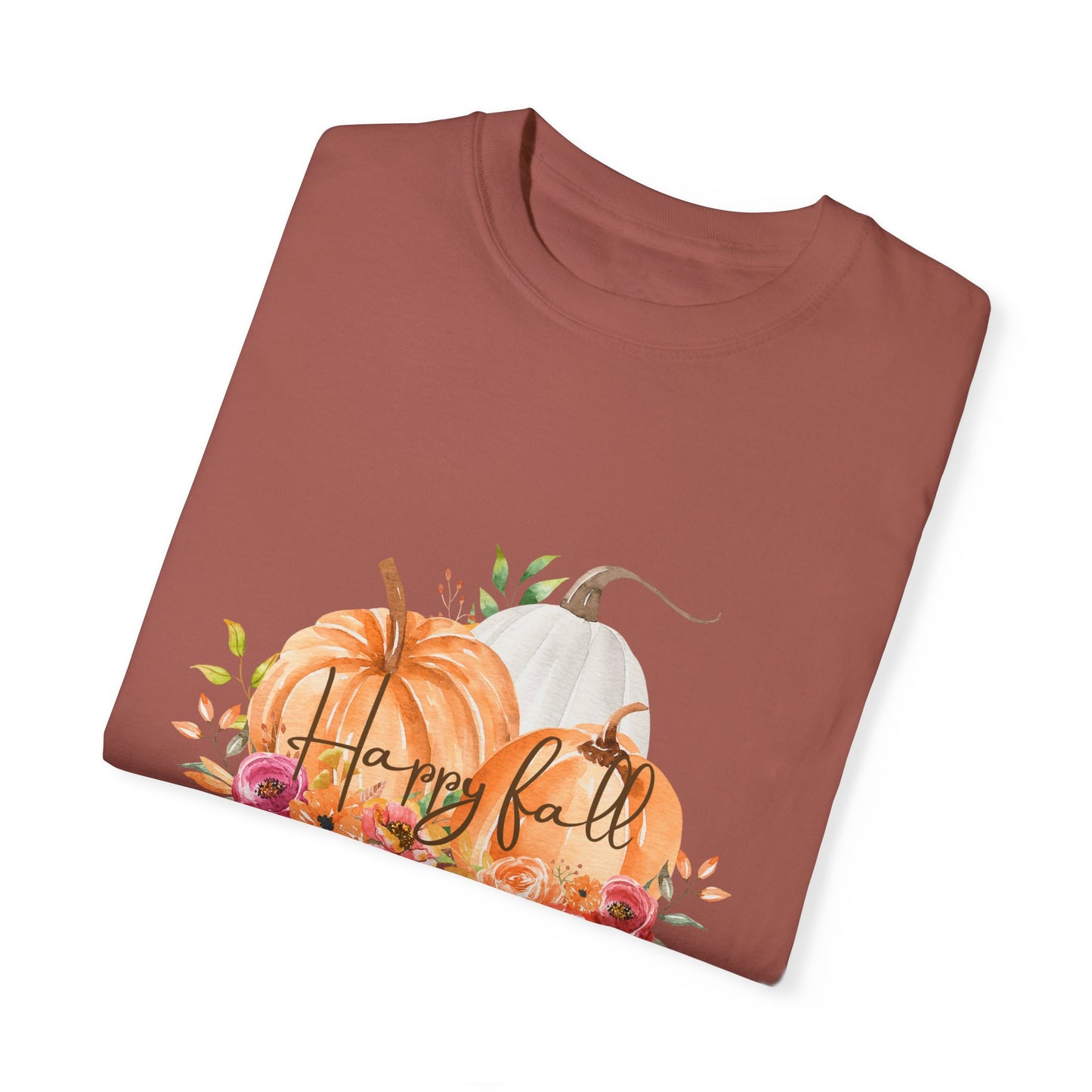 Happy Fall—Unisex Garment-Dyed T-shirt