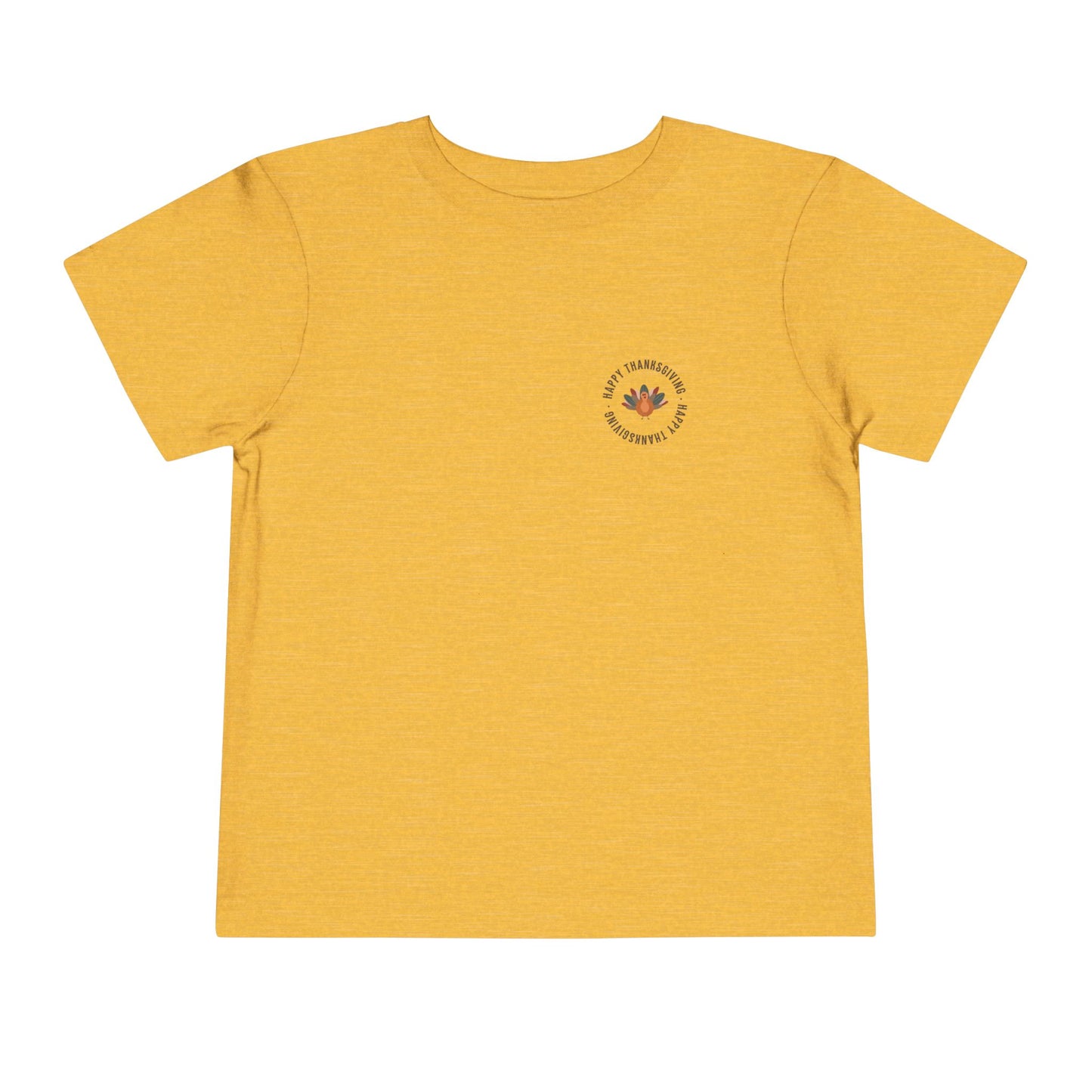 Happy Thanksgiving TODDLER—Toddler Short Sleeve Tee