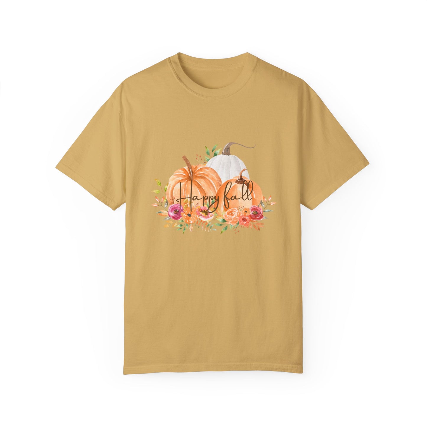 Happy Fall—Unisex Garment-Dyed T-shirt