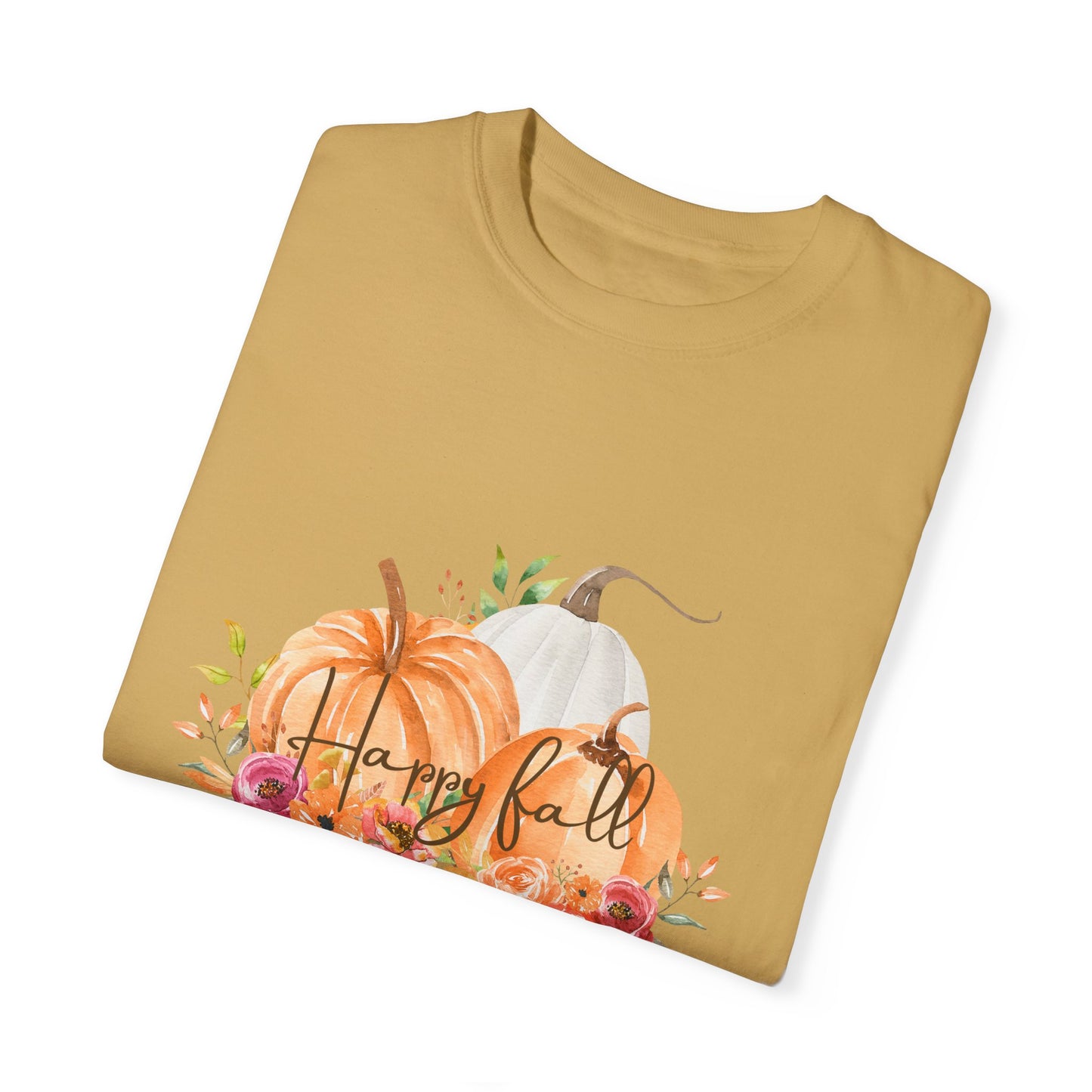 Happy Fall—Unisex Garment-Dyed T-shirt