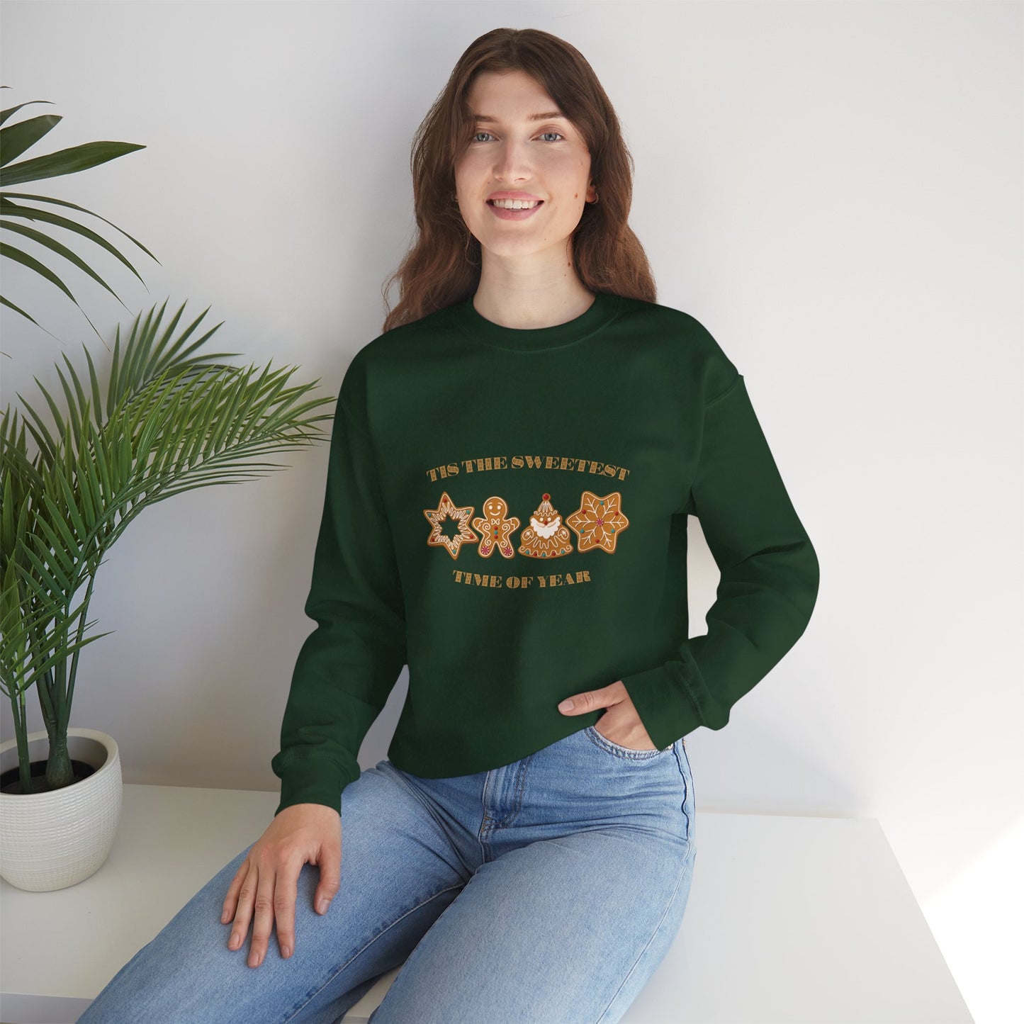 Gingerbread SWEATSHIRT—Unisex Heavy Blend™ Crewneck Sweatshirt