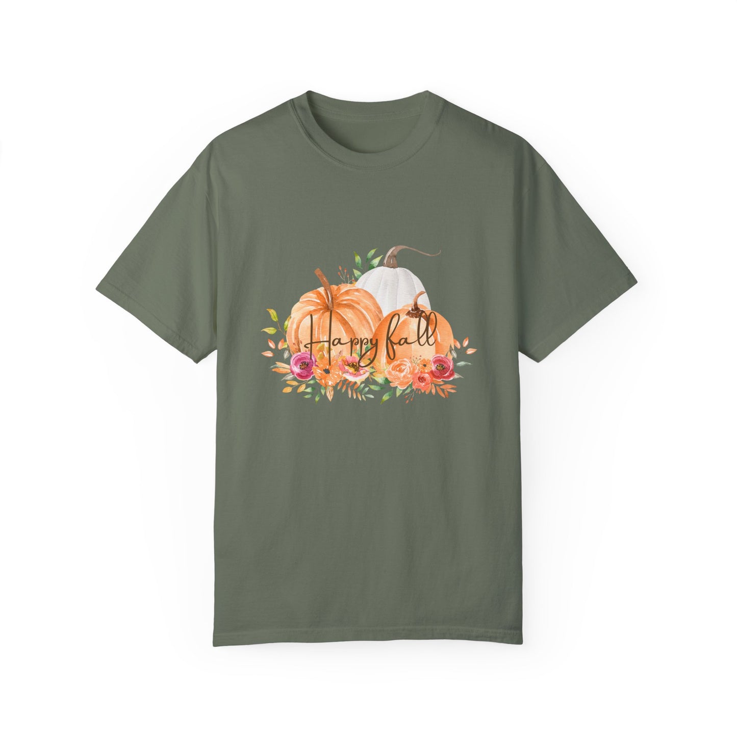 Happy Fall—Unisex Garment-Dyed T-shirt