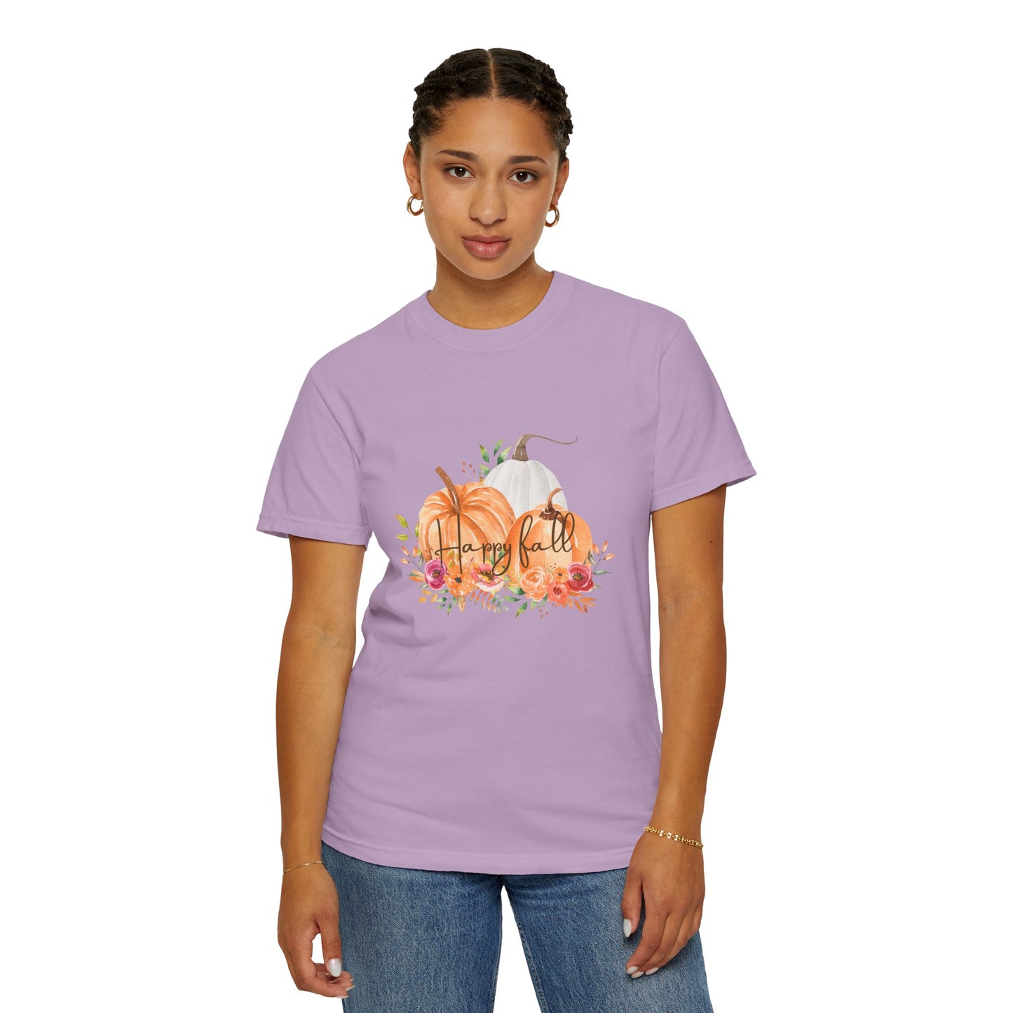 Happy Fall—Unisex Garment-Dyed T-shirt