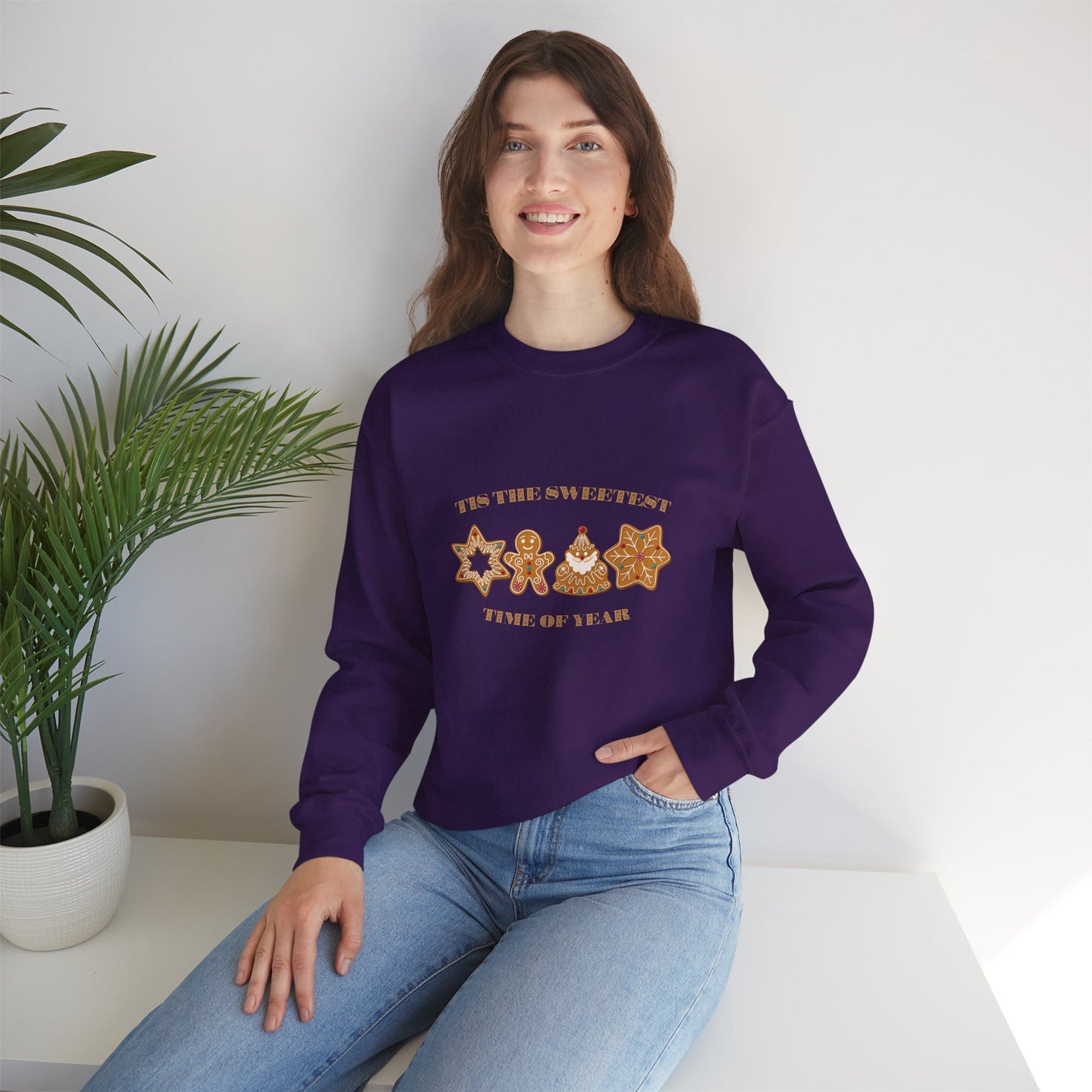 Gingerbread SWEATSHIRT—Unisex Heavy Blend™ Crewneck Sweatshirt