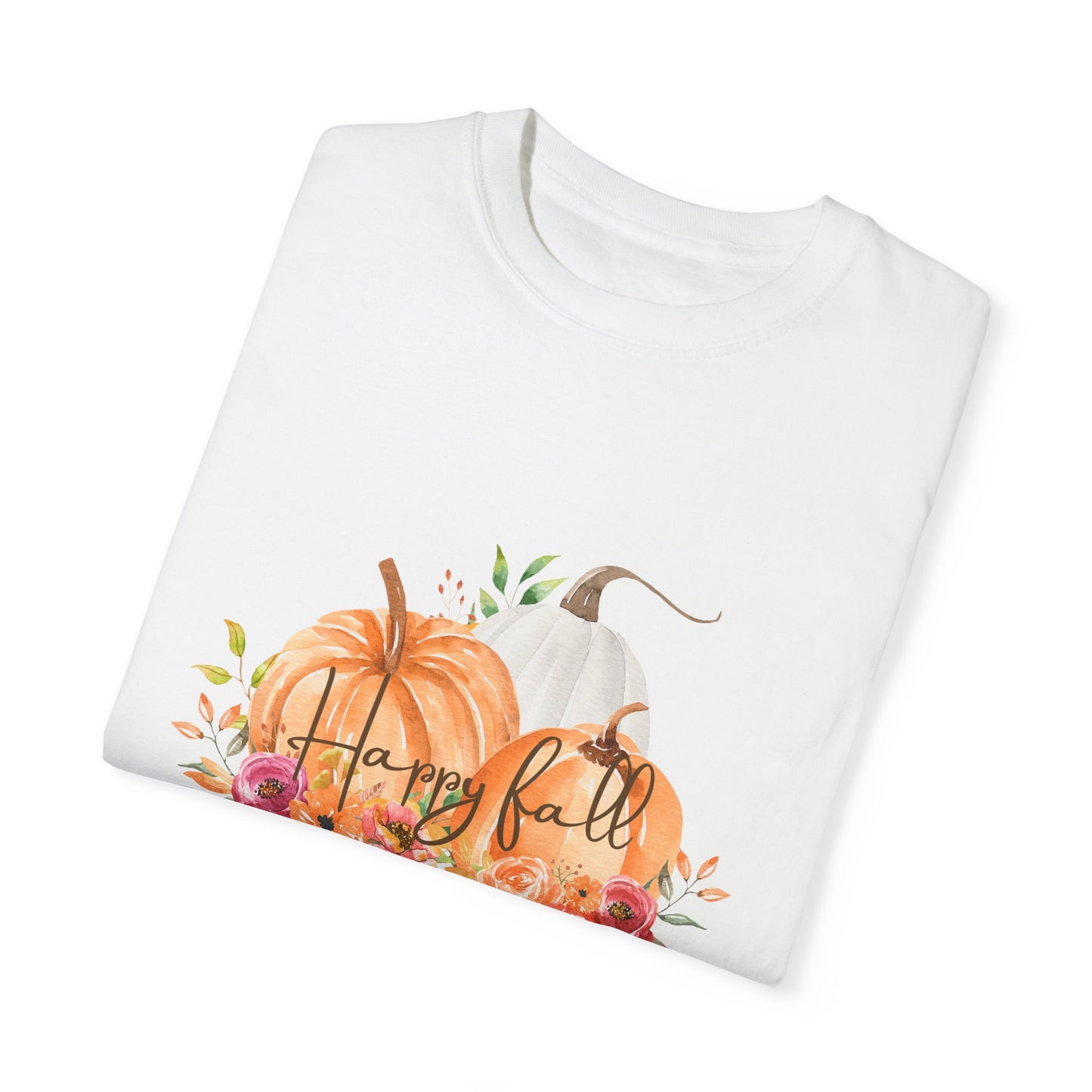 Happy Fall—Unisex Garment-Dyed T-shirt