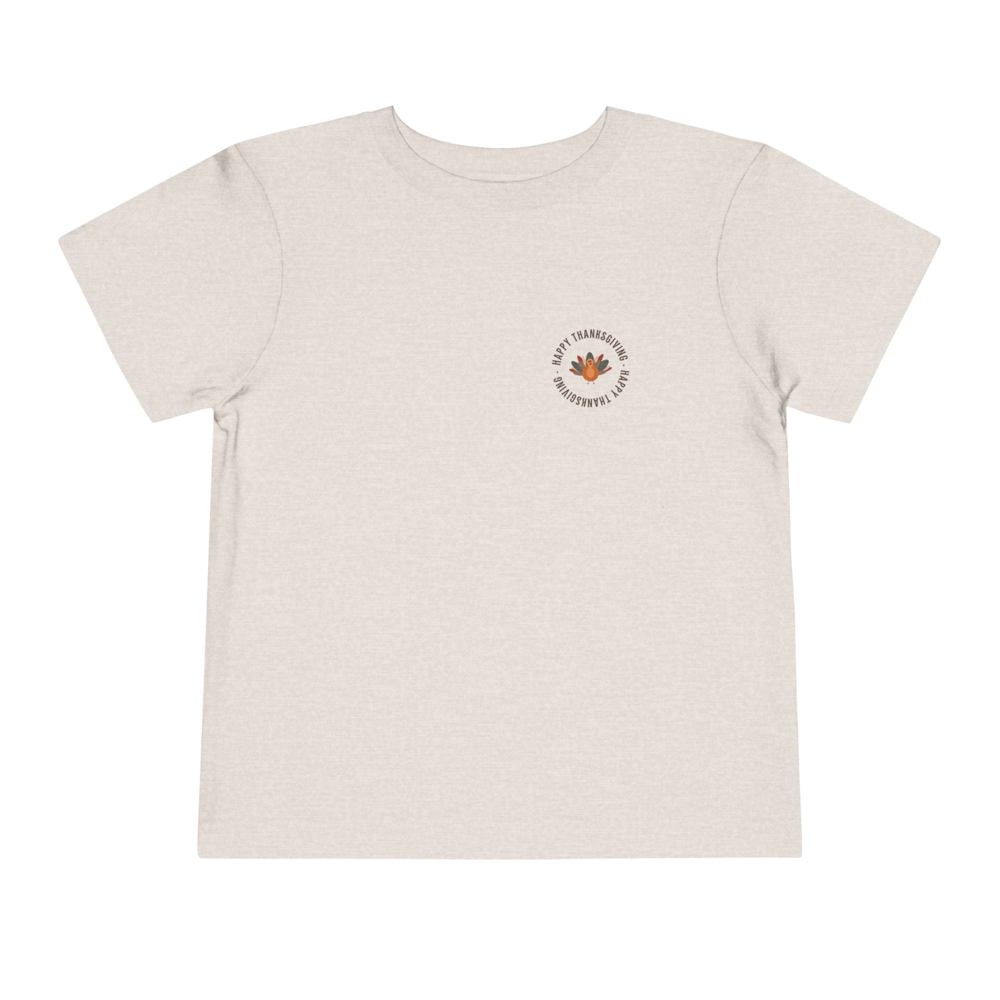 Happy Thanksgiving TODDLER—Toddler Short Sleeve Tee