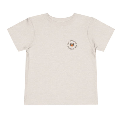 Happy Thanksgiving TODDLER—Toddler Short Sleeve Tee