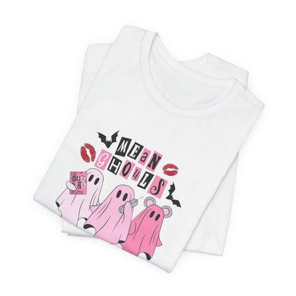 Mean Ghouls—Unisex Jersey Short Sleeve Tee