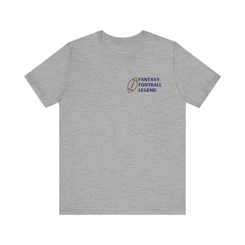 Fantasy Football Legend Unisex Jersey Short Sleeve Tee