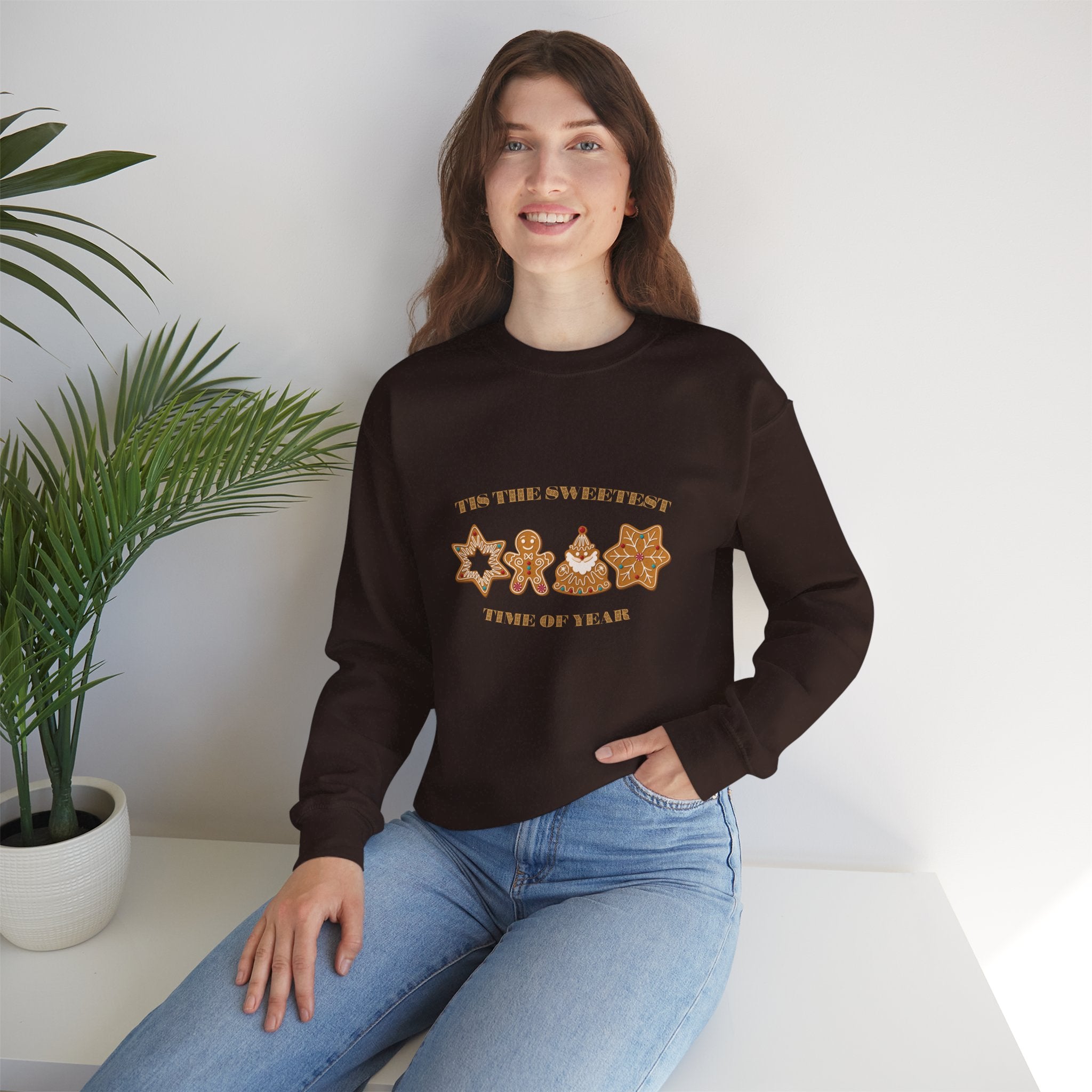 Gingerbread SWEATSHIRT—Unisex Heavy Blend™ Crewneck Sweatshirt
