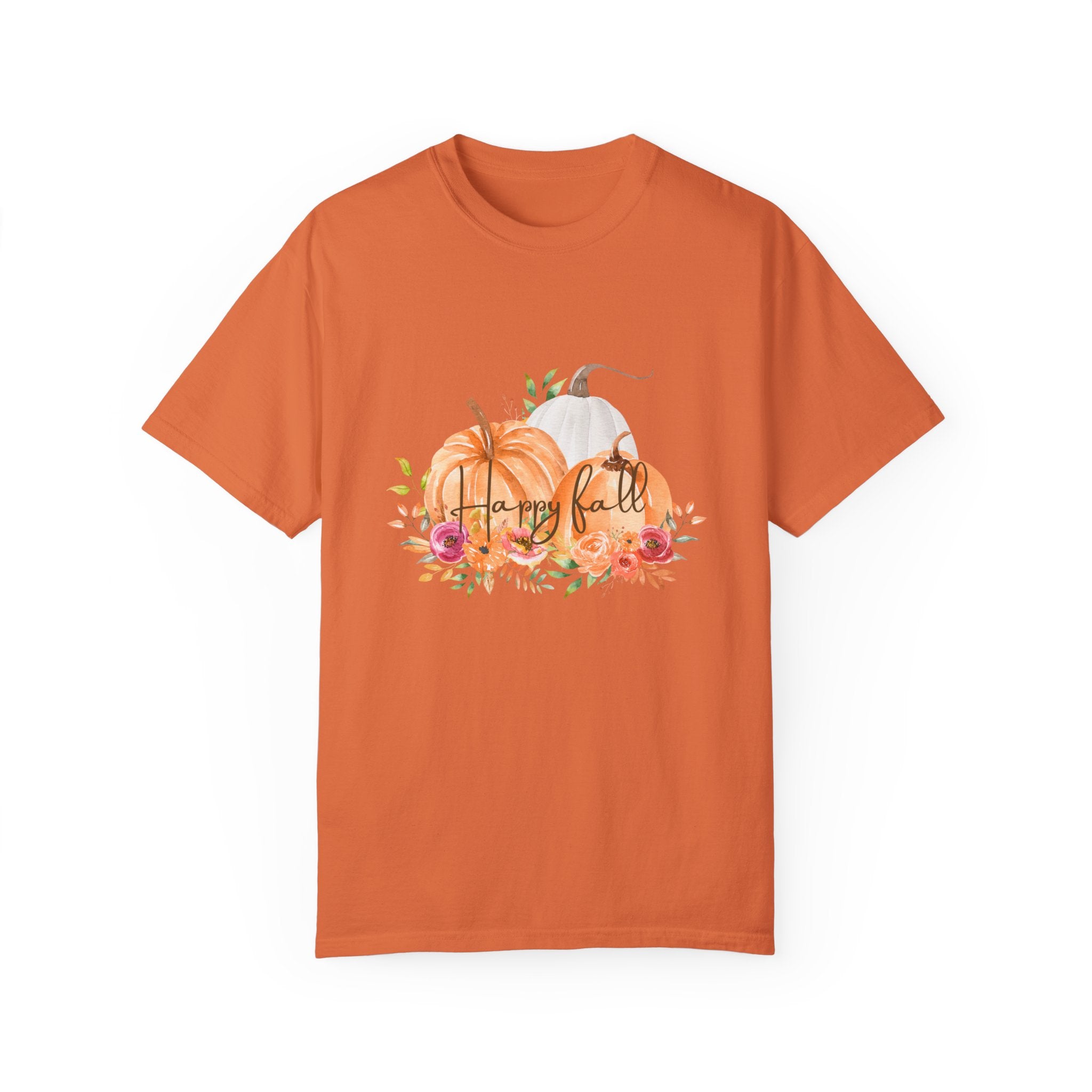 Happy Fall—Unisex Garment-Dyed T-shirt