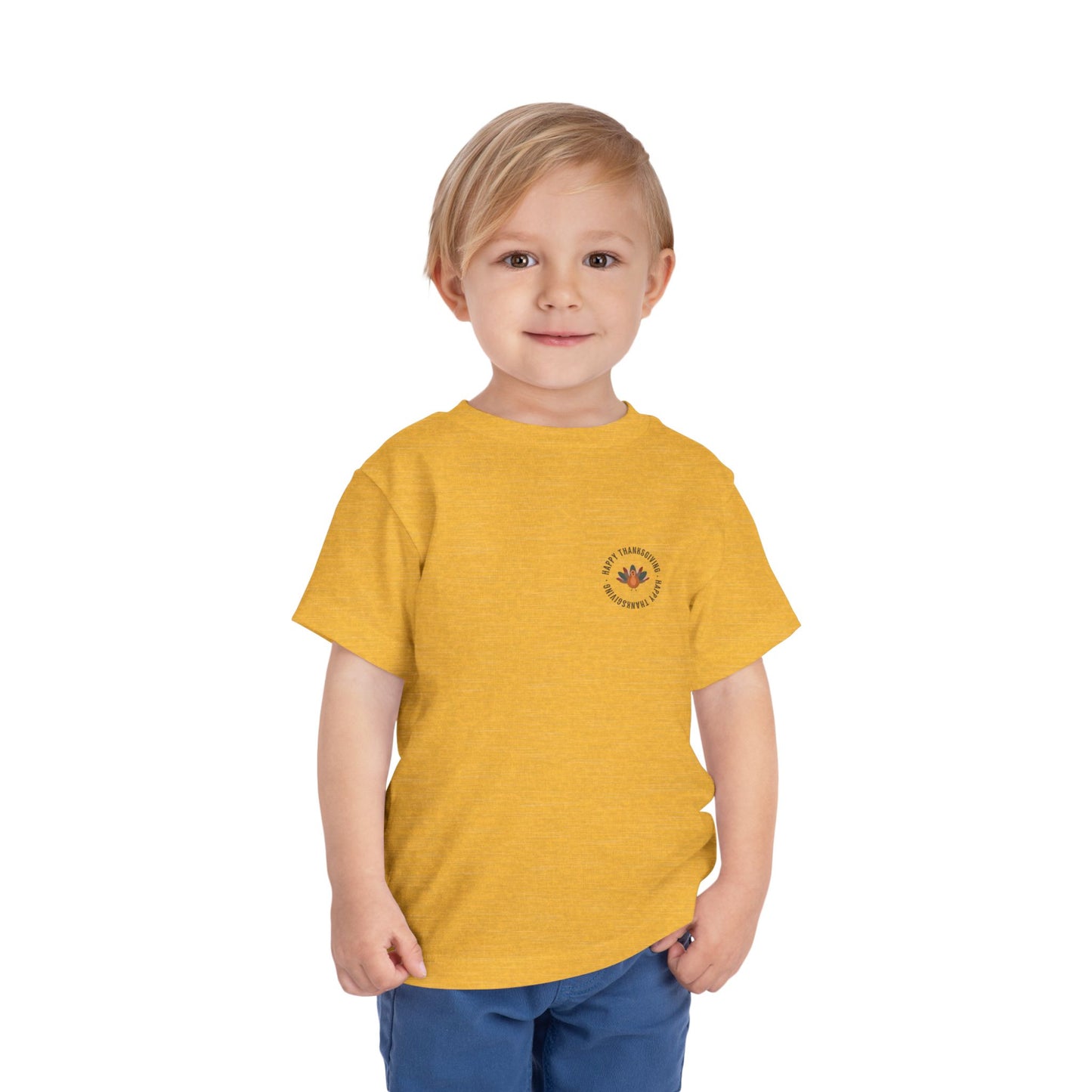 Happy Thanksgiving TODDLER—Toddler Short Sleeve Tee