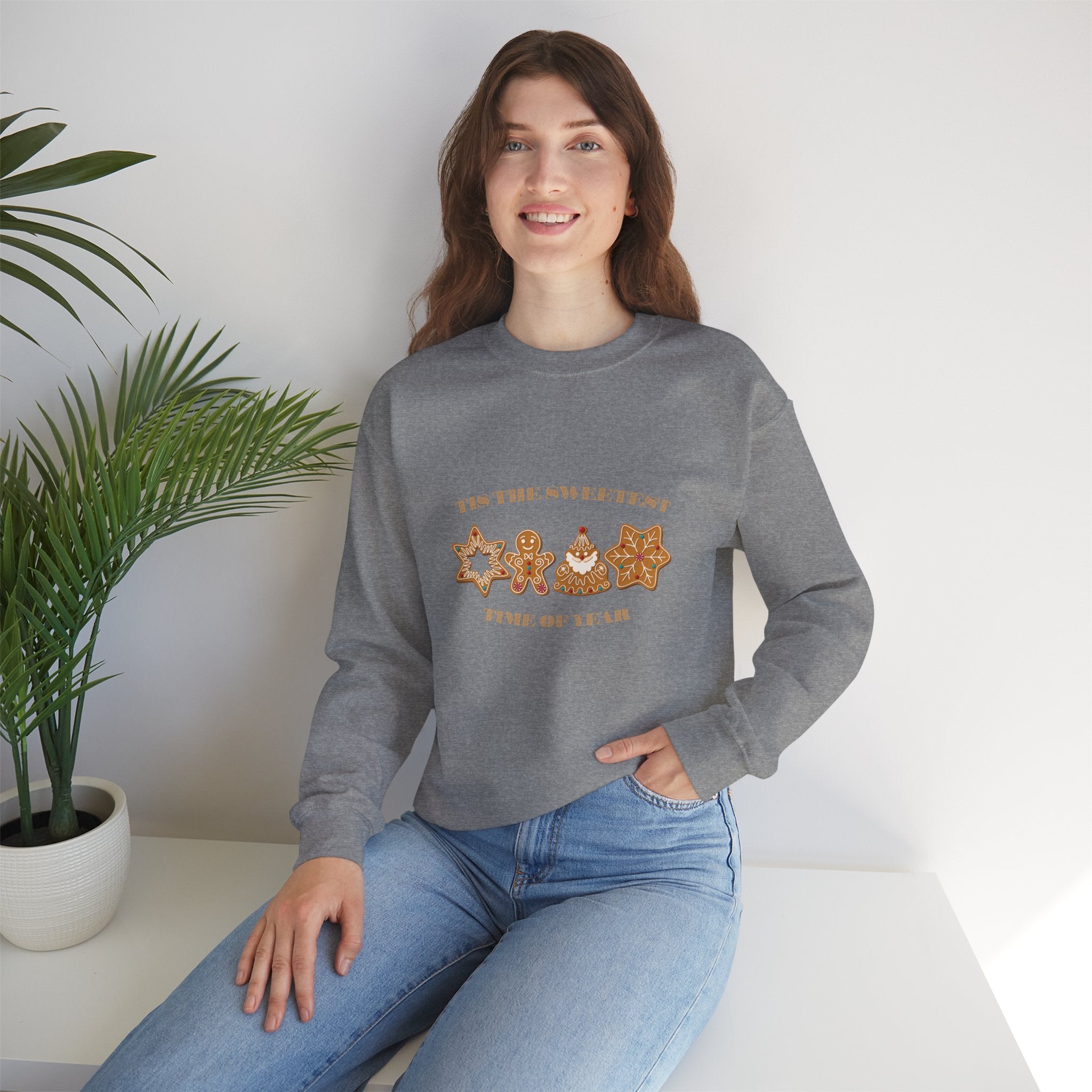Gingerbread SWEATSHIRT—Unisex Heavy Blend™ Crewneck Sweatshirt