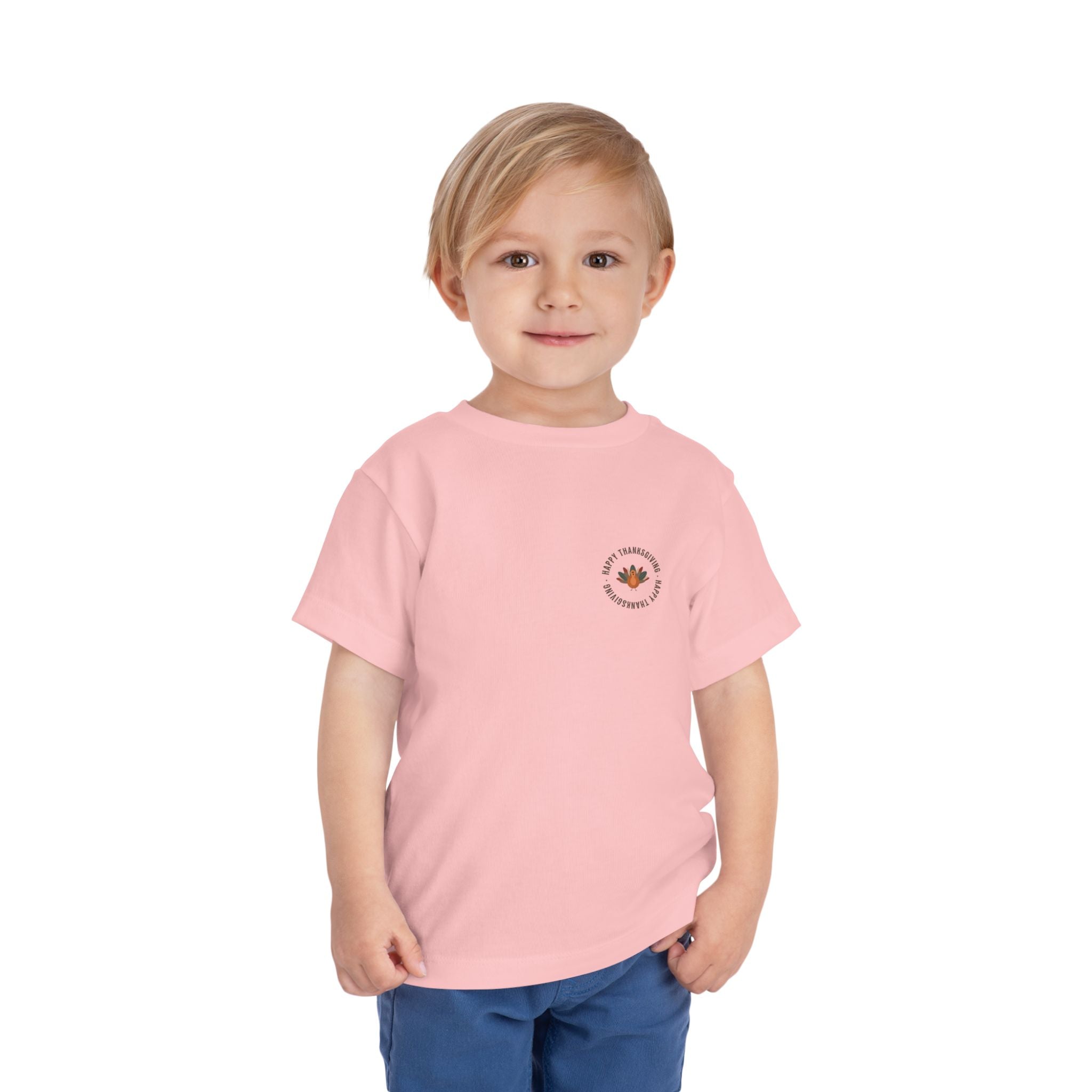 Happy Thanksgiving TODDLER—Toddler Short Sleeve Tee