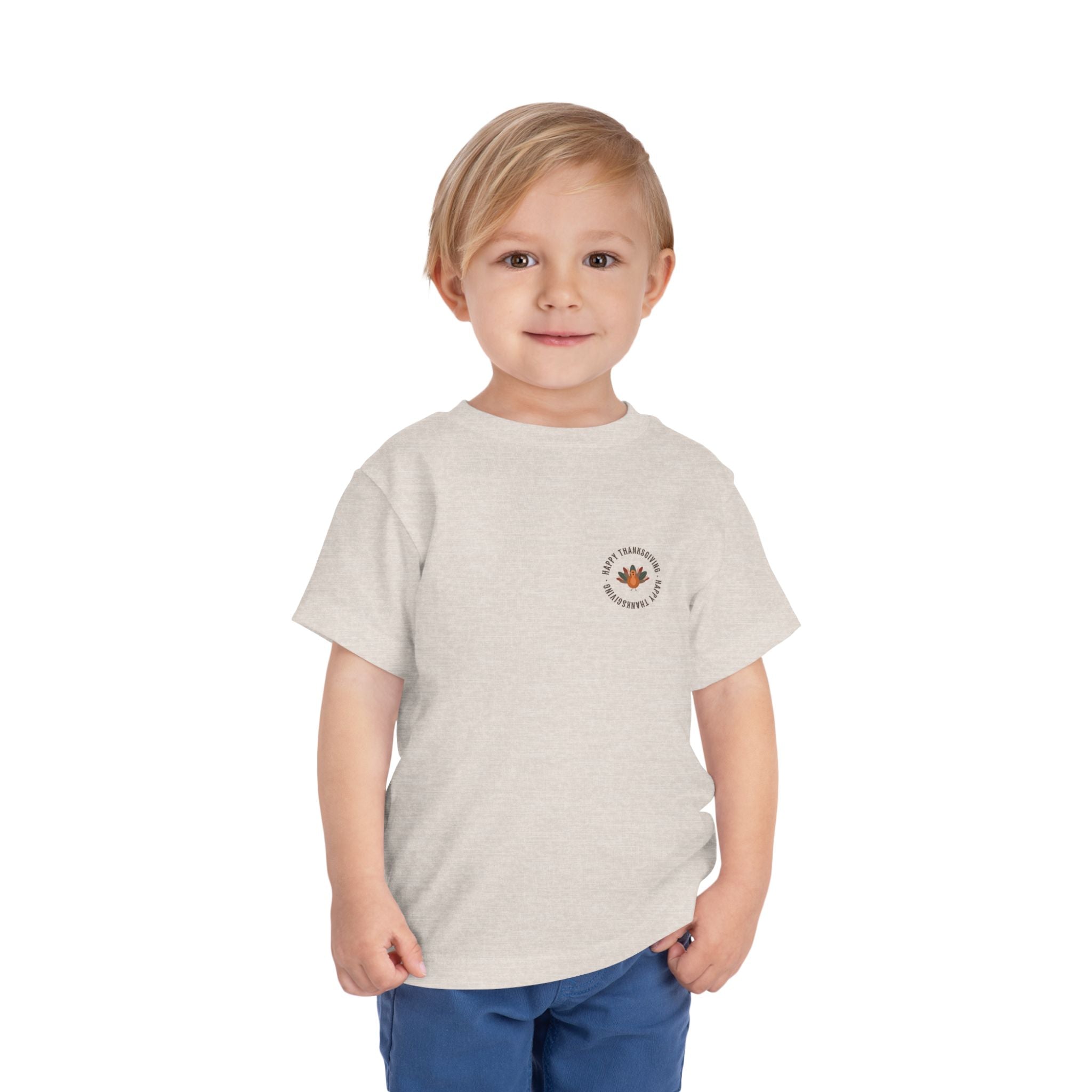 Happy Thanksgiving TODDLER—Toddler Short Sleeve Tee