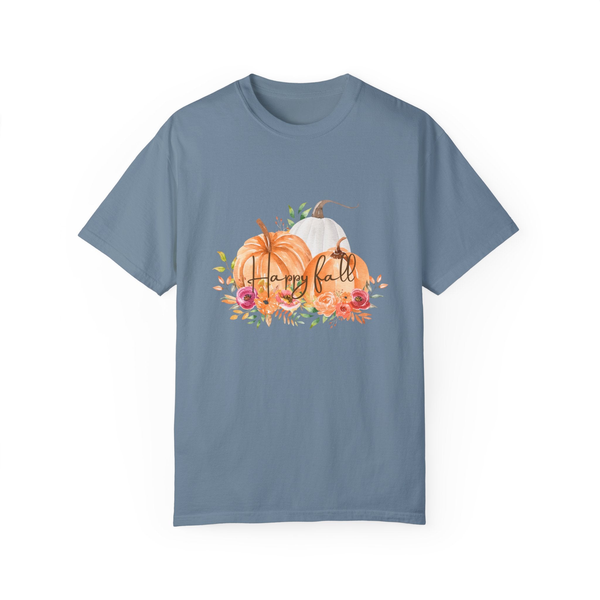 Happy Fall—Unisex Garment-Dyed T-shirt