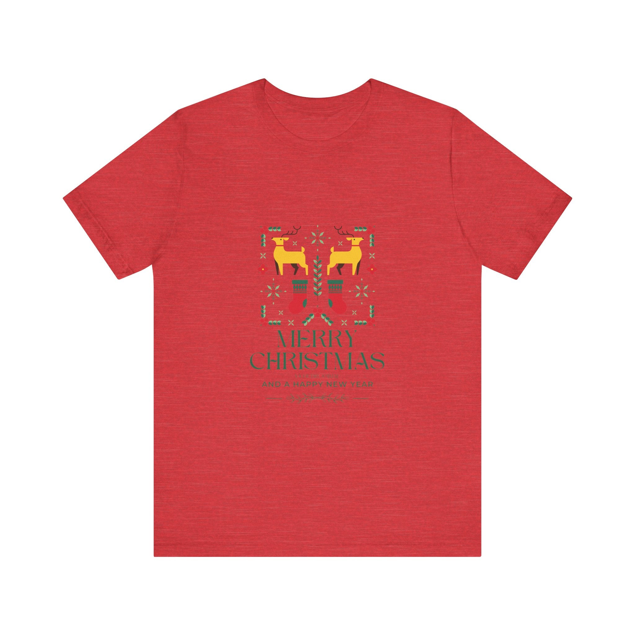 Merry Christmas Ya Filthy Animal—Unisex Jersey Short Sleeve Tee