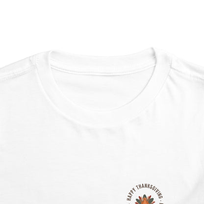 Happy Thanksgiving TODDLER—Toddler Short Sleeve Tee