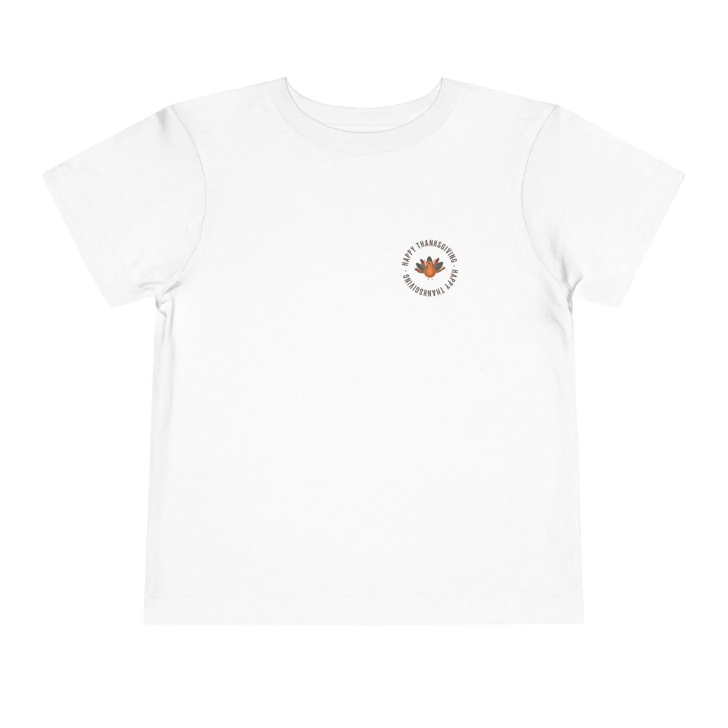 Happy Thanksgiving TODDLER—Toddler Short Sleeve Tee