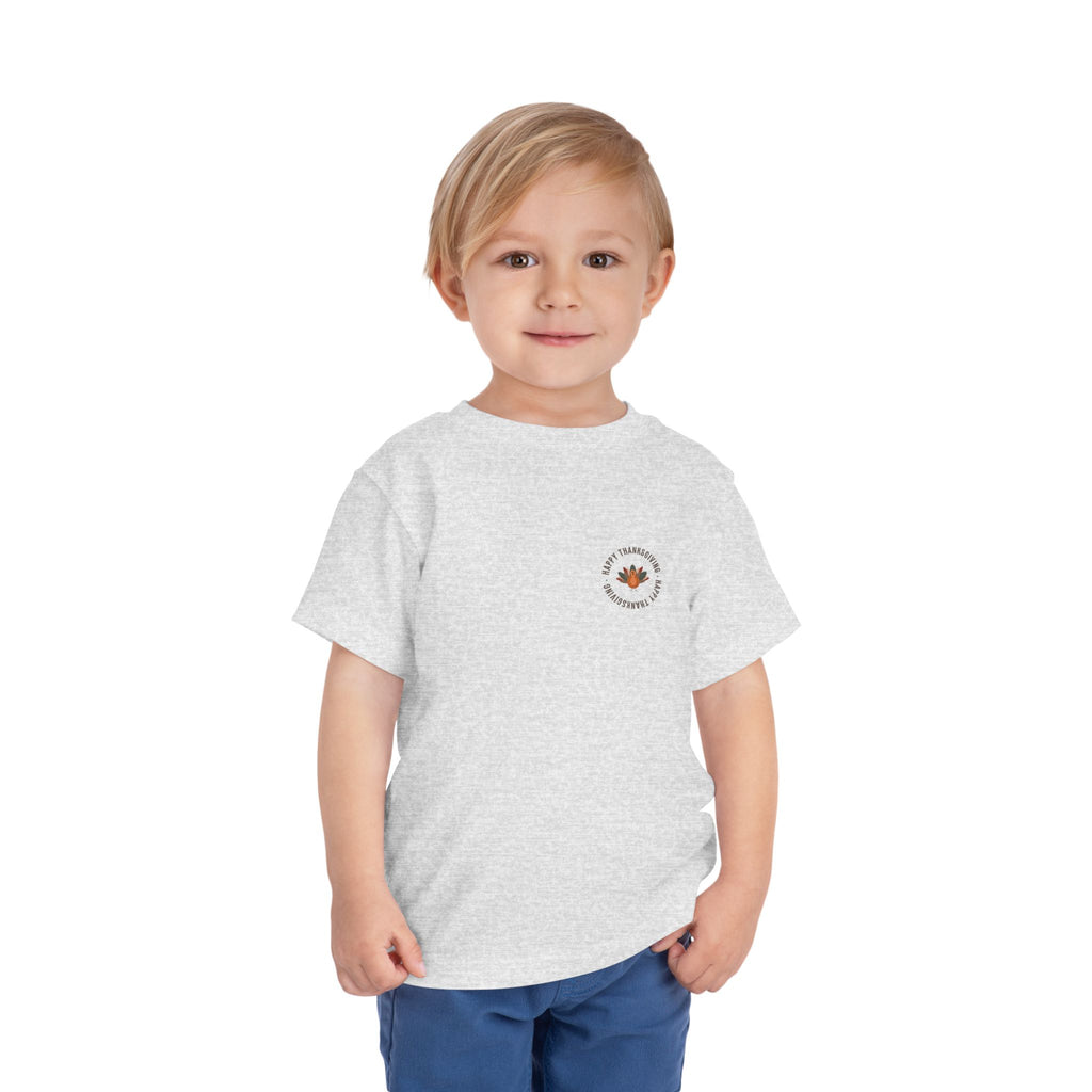 Happy Thanksgiving TODDLER—Toddler Short Sleeve Tee