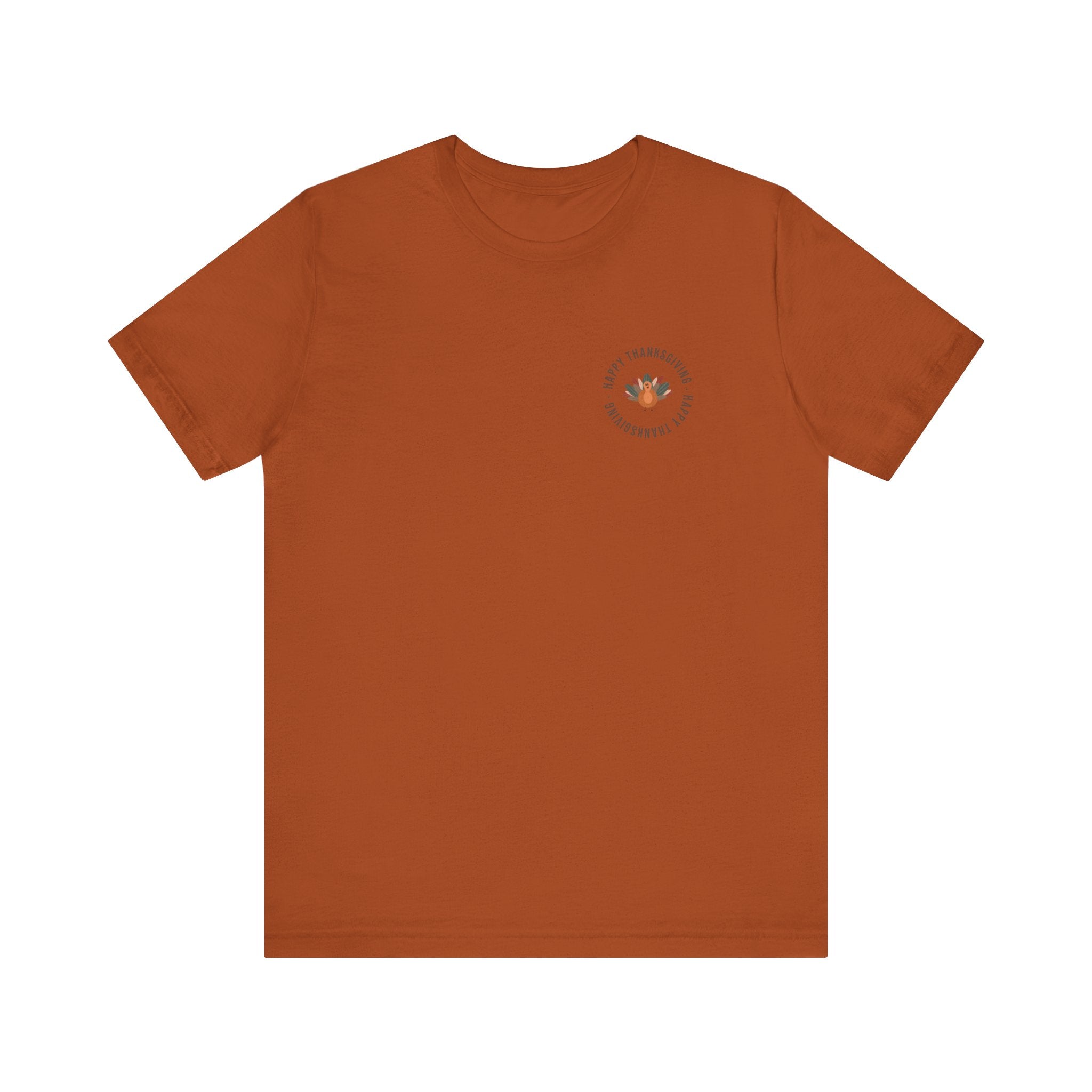 Happy Thanksgiving—Unisex Jersey Short Sleeve Tee