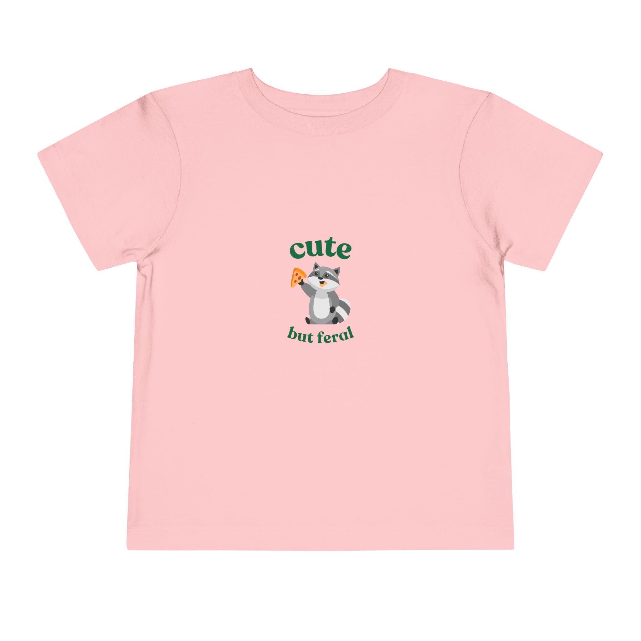 Cute but Feral TODDLER—Toddler Short Sleeve Tee