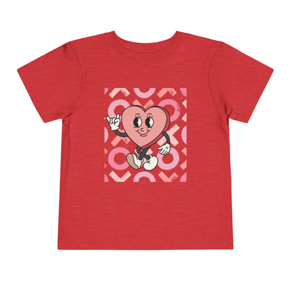 XOXO Cartoon Heart TODDLER Short Sleeve Tee