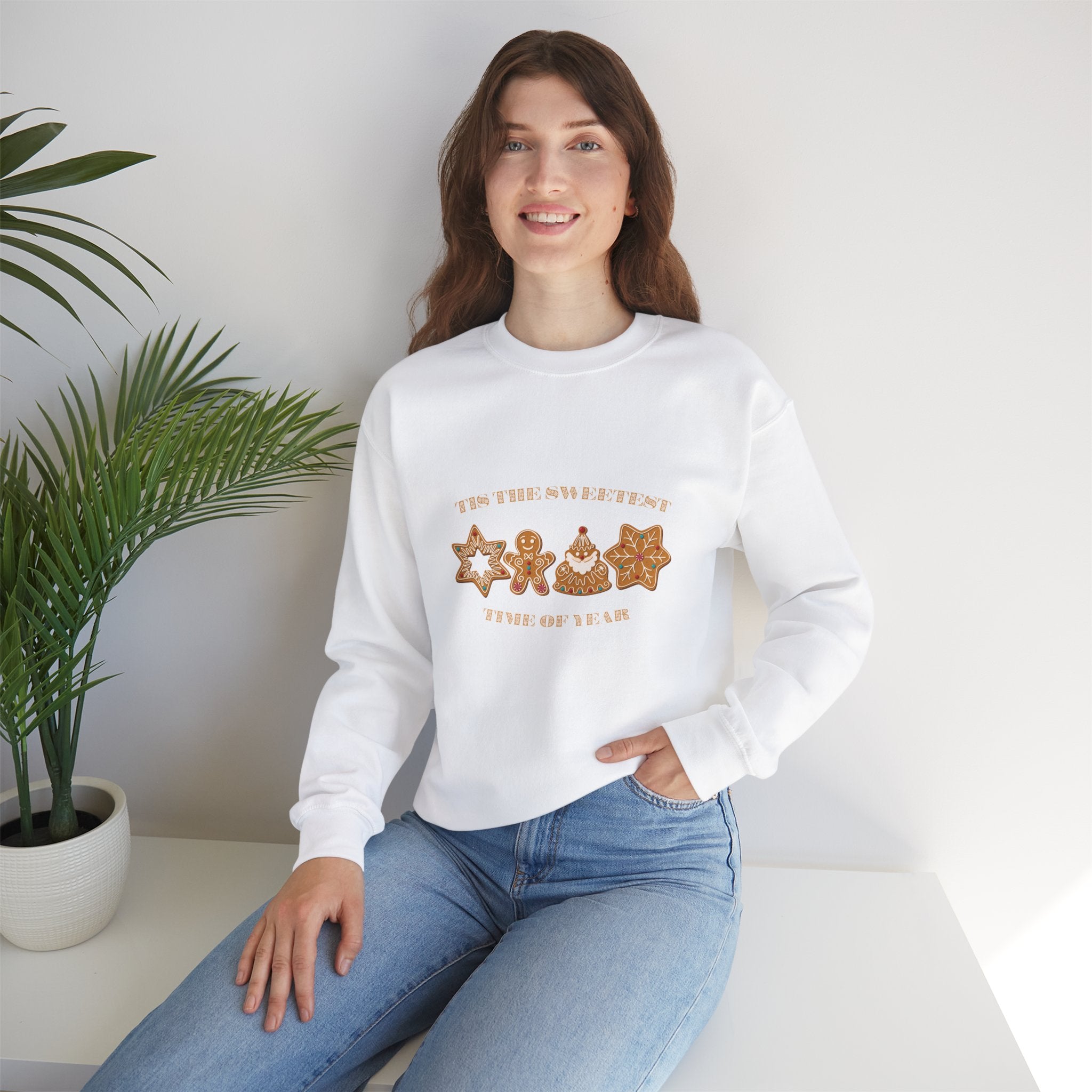 Gingerbread SWEATSHIRT—Unisex Heavy Blend™ Crewneck Sweatshirt