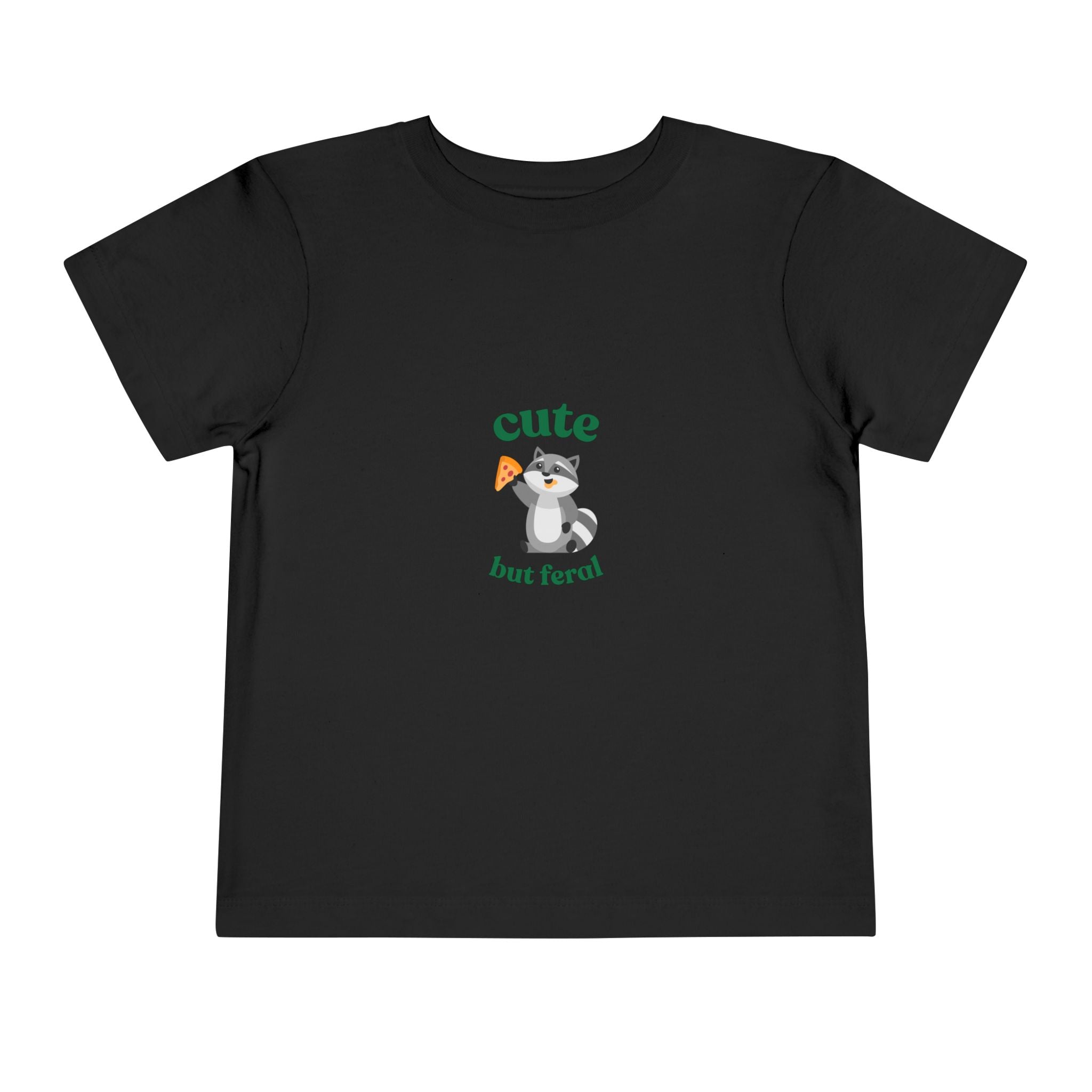 Cute but Feral TODDLER—Toddler Short Sleeve Tee