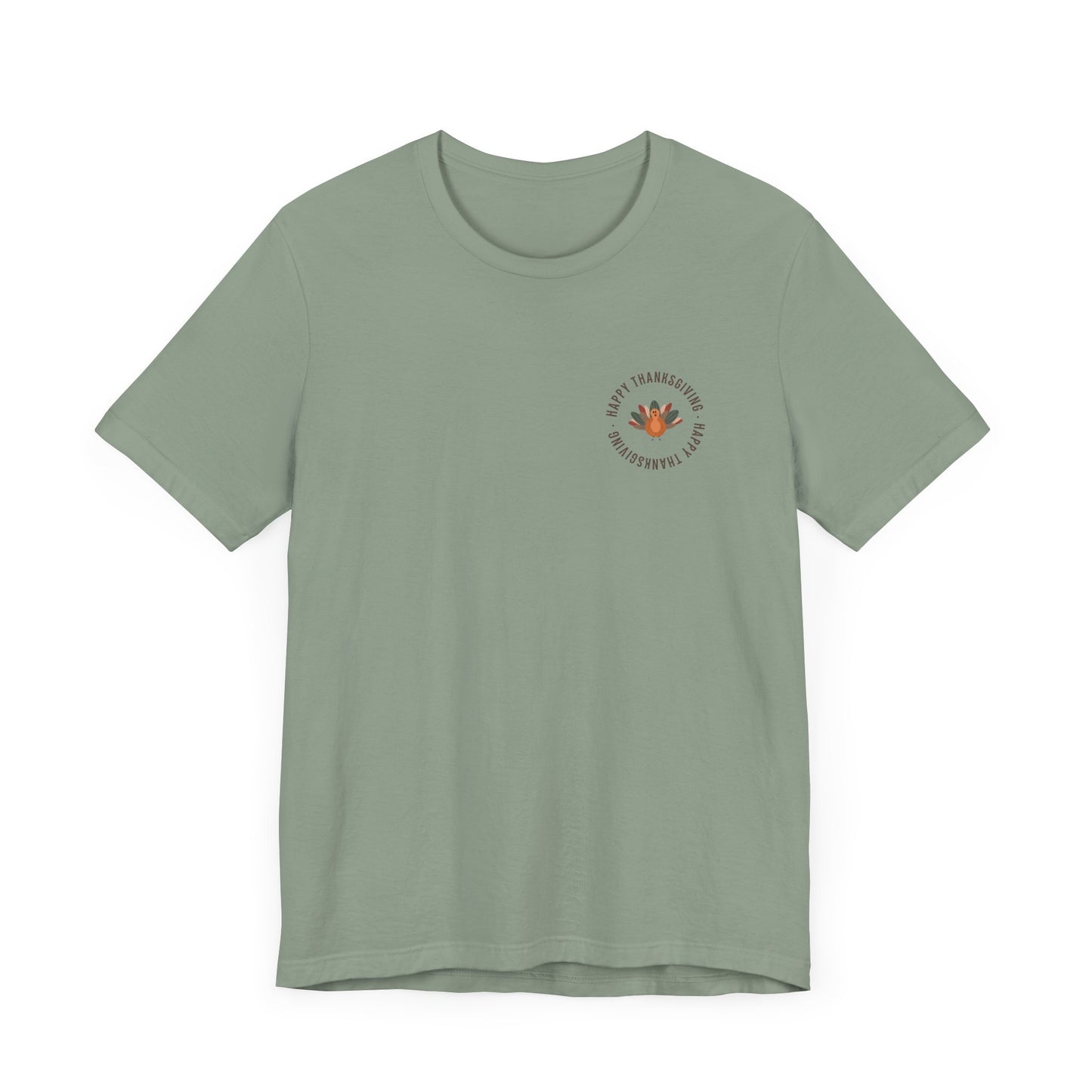 Happy Thanksgiving—Unisex Jersey Short Sleeve Tee