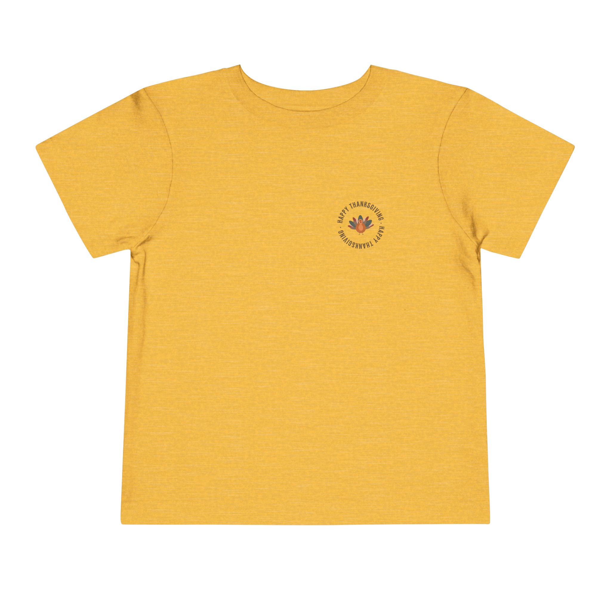 Happy Thanksgiving TODDLER—Toddler Short Sleeve Tee